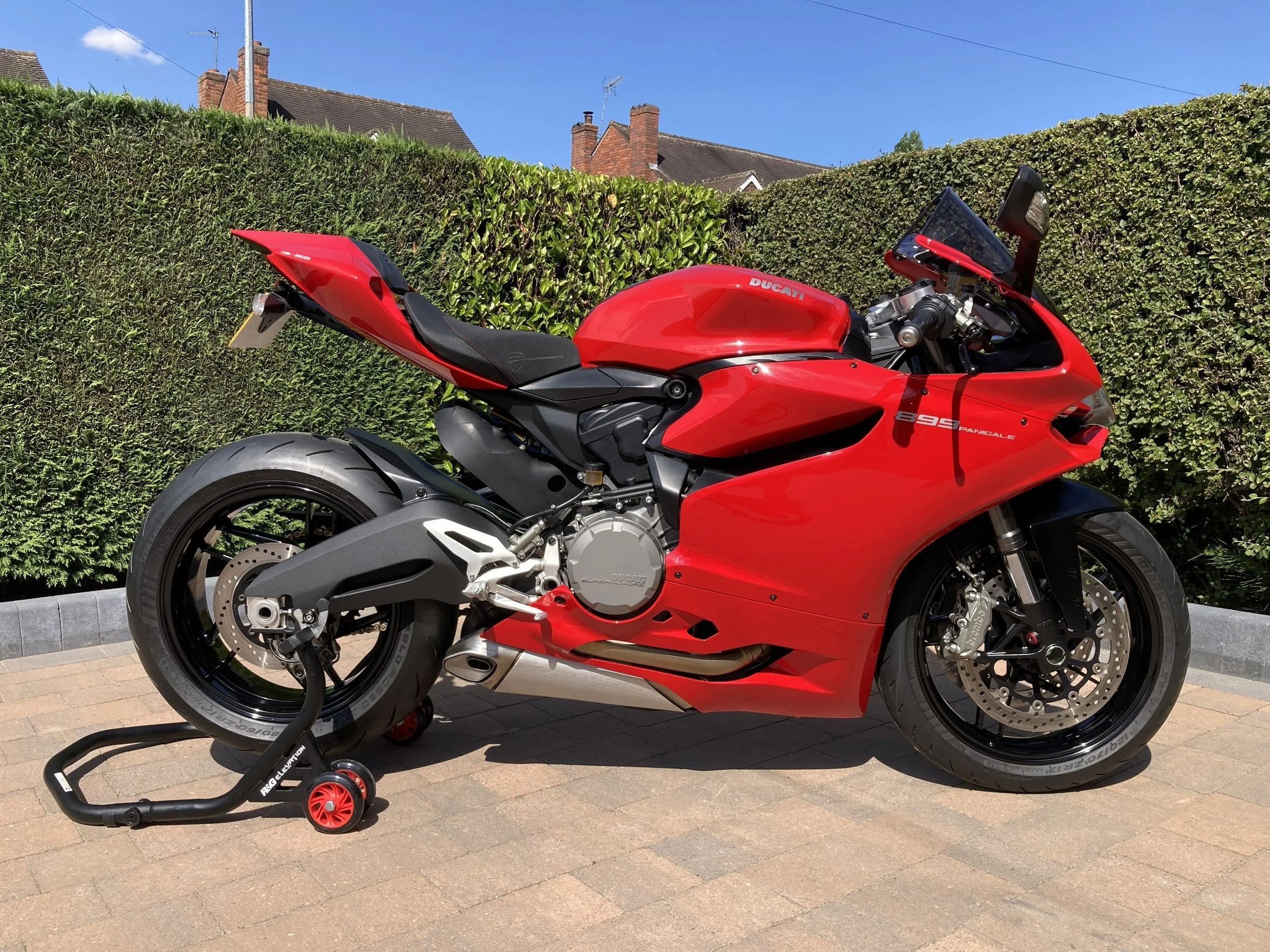 2015 Ducati 899 Panigale with only 13,635 miles
