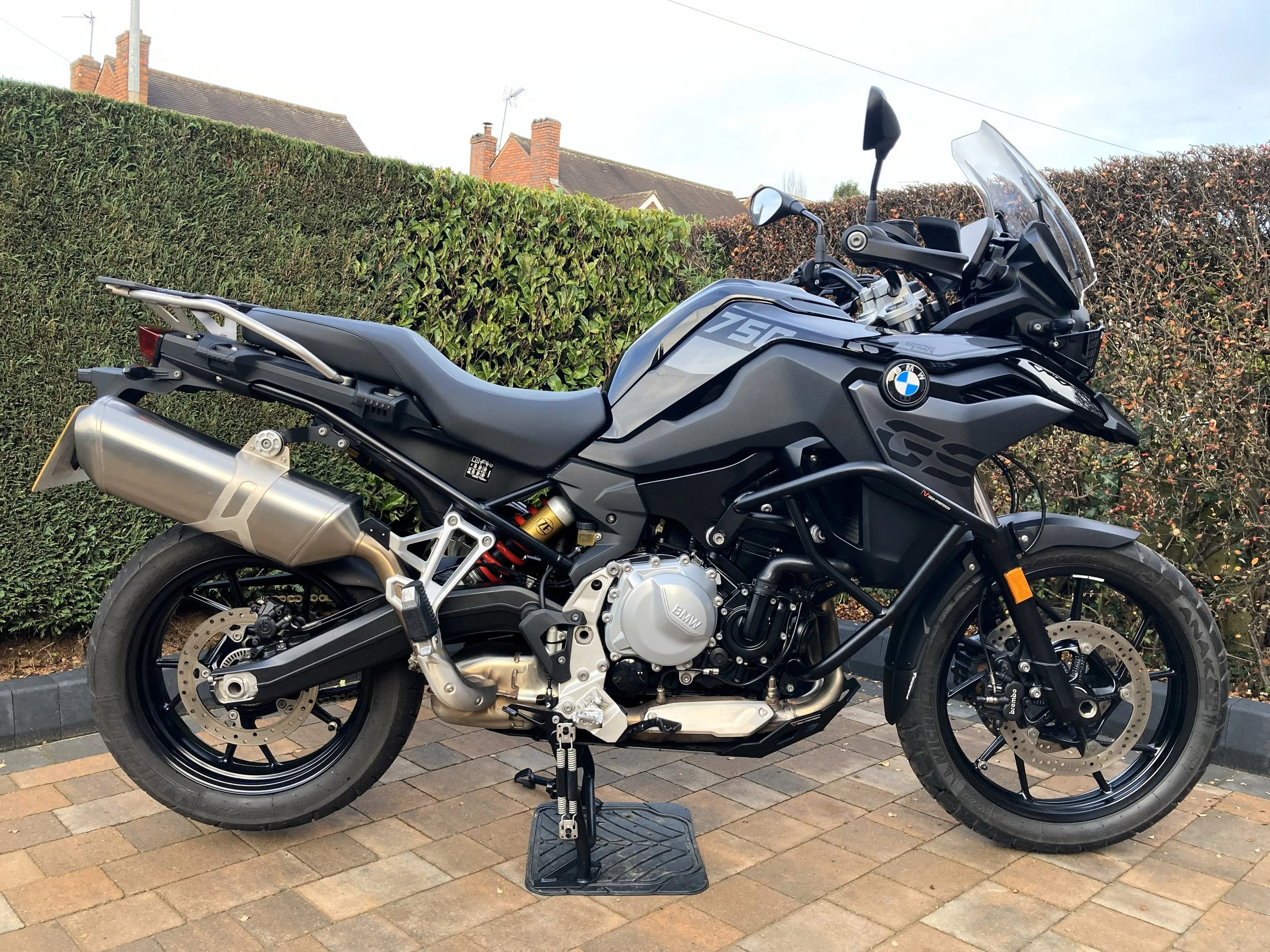 *SOLD* 2023 BMW F750 GS TE Triple Black with only 5733 miles