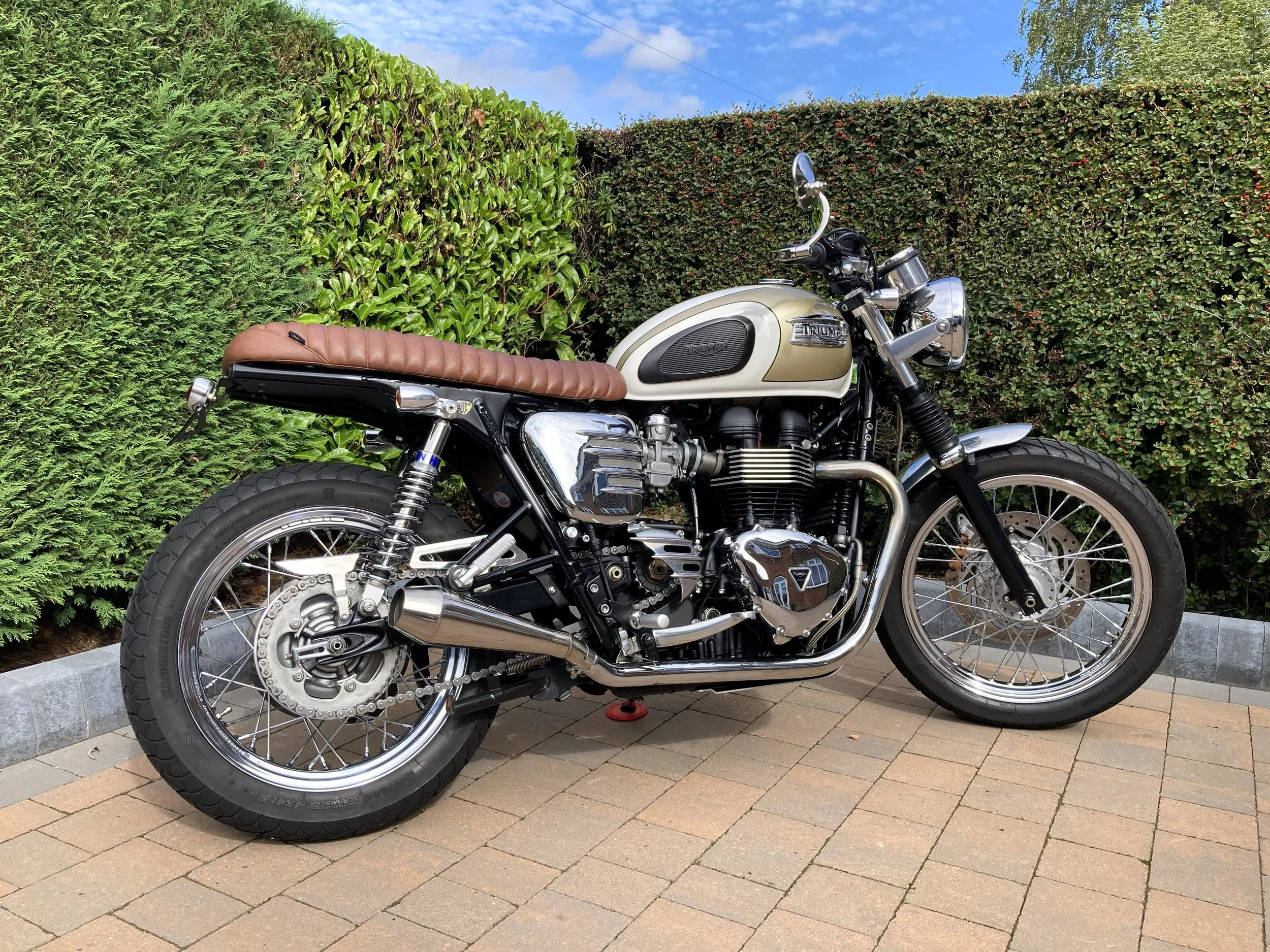 *SOLD* 2015 Triumph T100 Motone Special with only 9118 miles