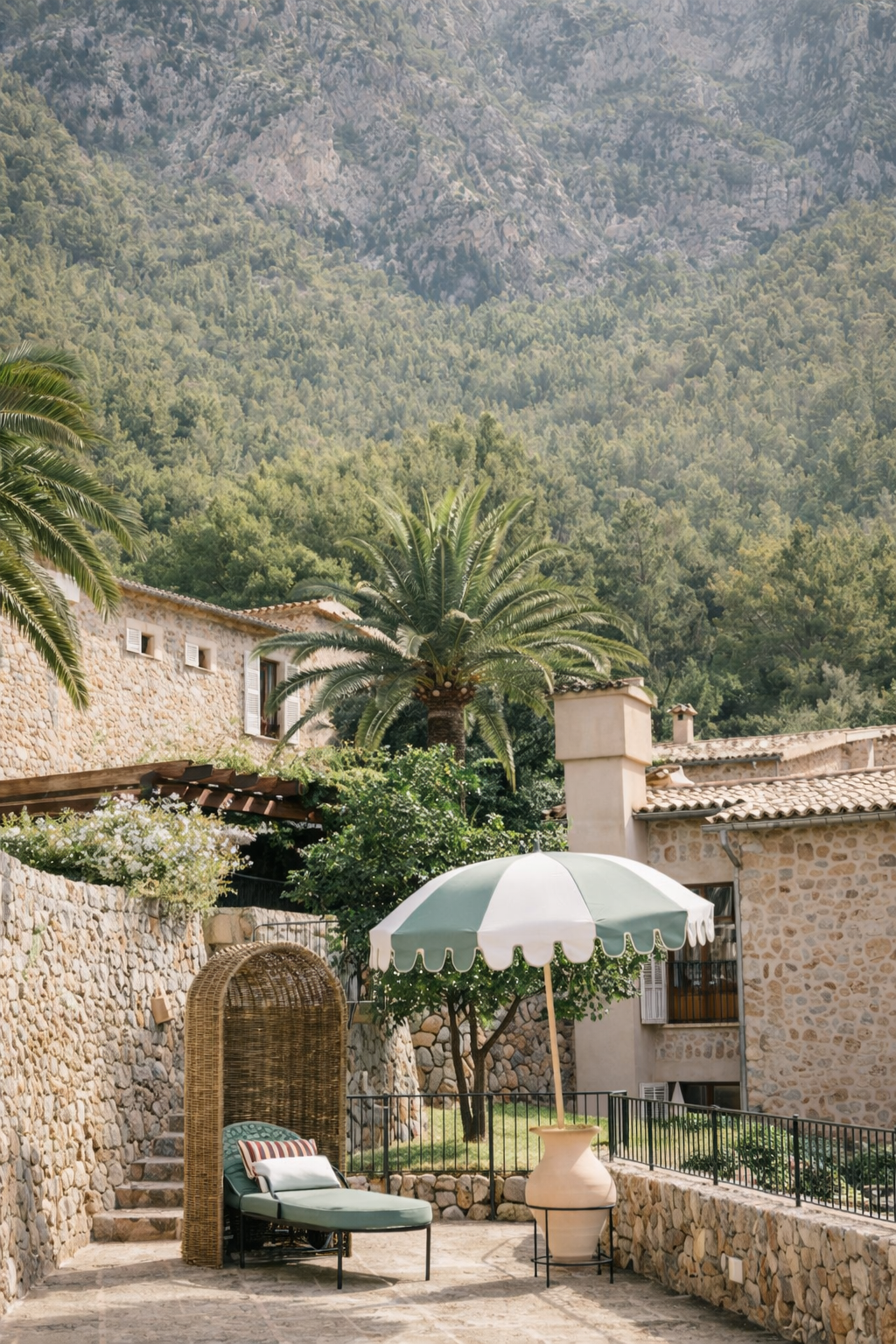 Mallorca destination bachelorette party with private villas and Mediterranean scenery