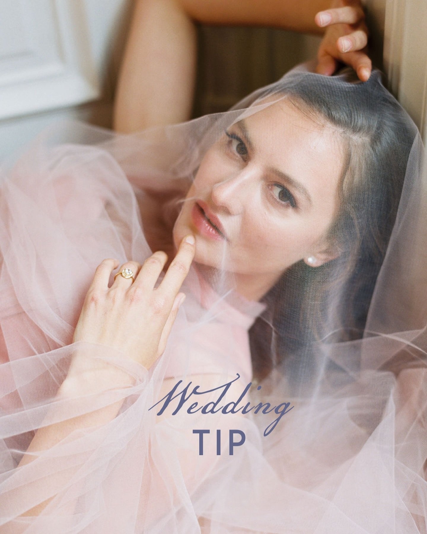 ✺ WEDDING TIP ✺ 

Do a couples shoot or bridal portrait shoot NOT on the wedding day. There is SO much happening on the wedding day, why not relieve some of the pressure and heighten the pleasure of the photoshoot by doing one a day or two before in 