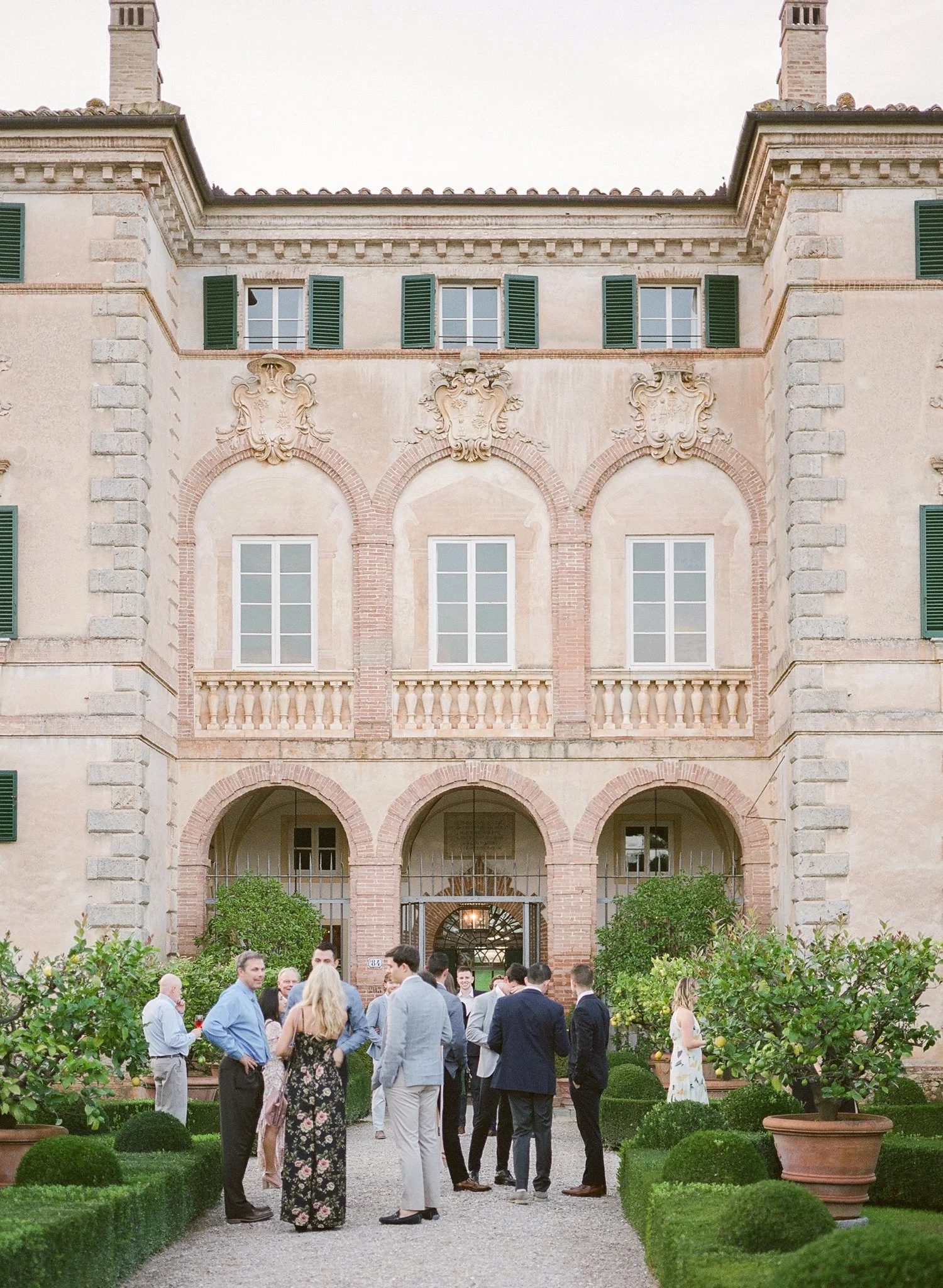 Elegant Destination Wedding at Villa Cetinale in Tuscany