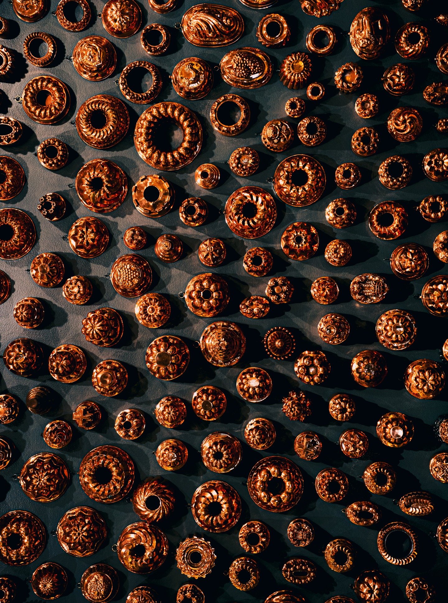 11_15_25 - Chuck Williams Culinary Arts Museum in Napa @ciaatcopia 

Saw a lot of amazing cookware/kitchen stuffs and there was a wall with tons of copper molds mounted on it. 

Great exhibit. Free entry. 

Worth a visit