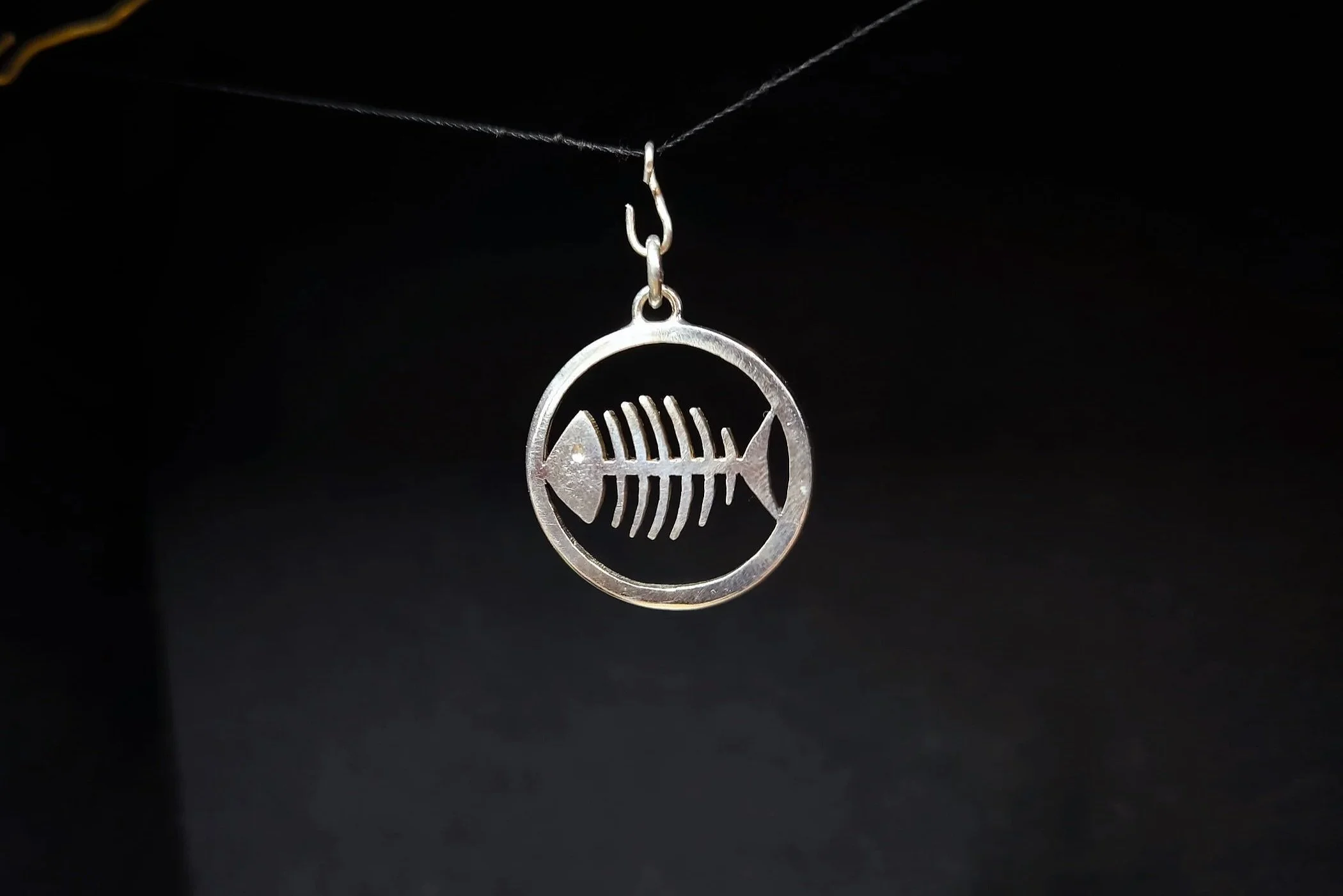 Anhänger Fischgräte