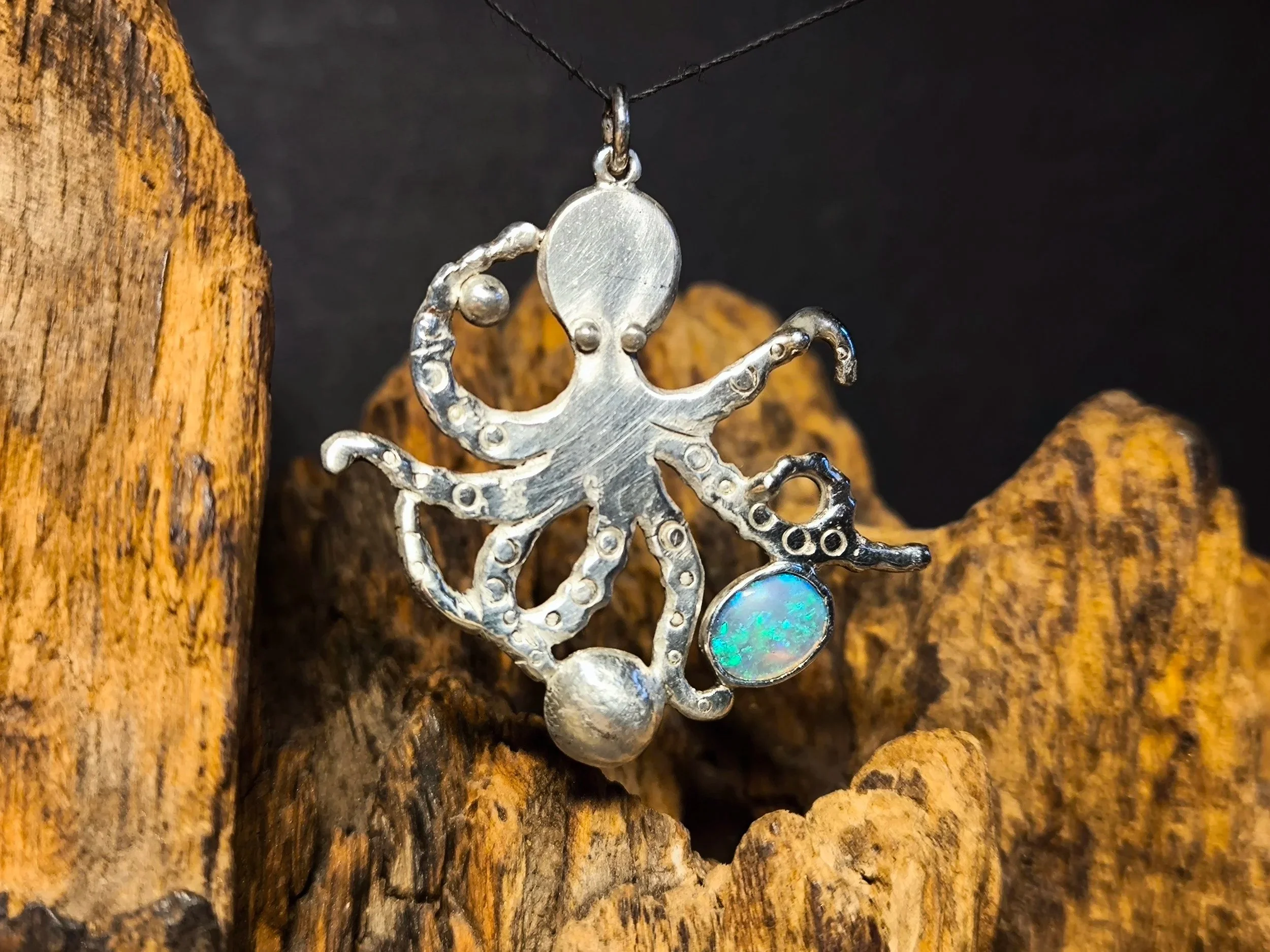 Kettenanhänger Tintenfisch