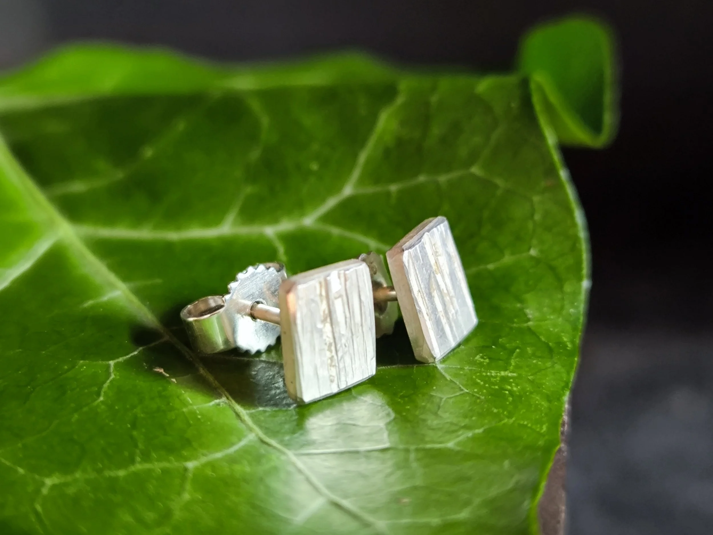 Ohrstecker Rechtecke