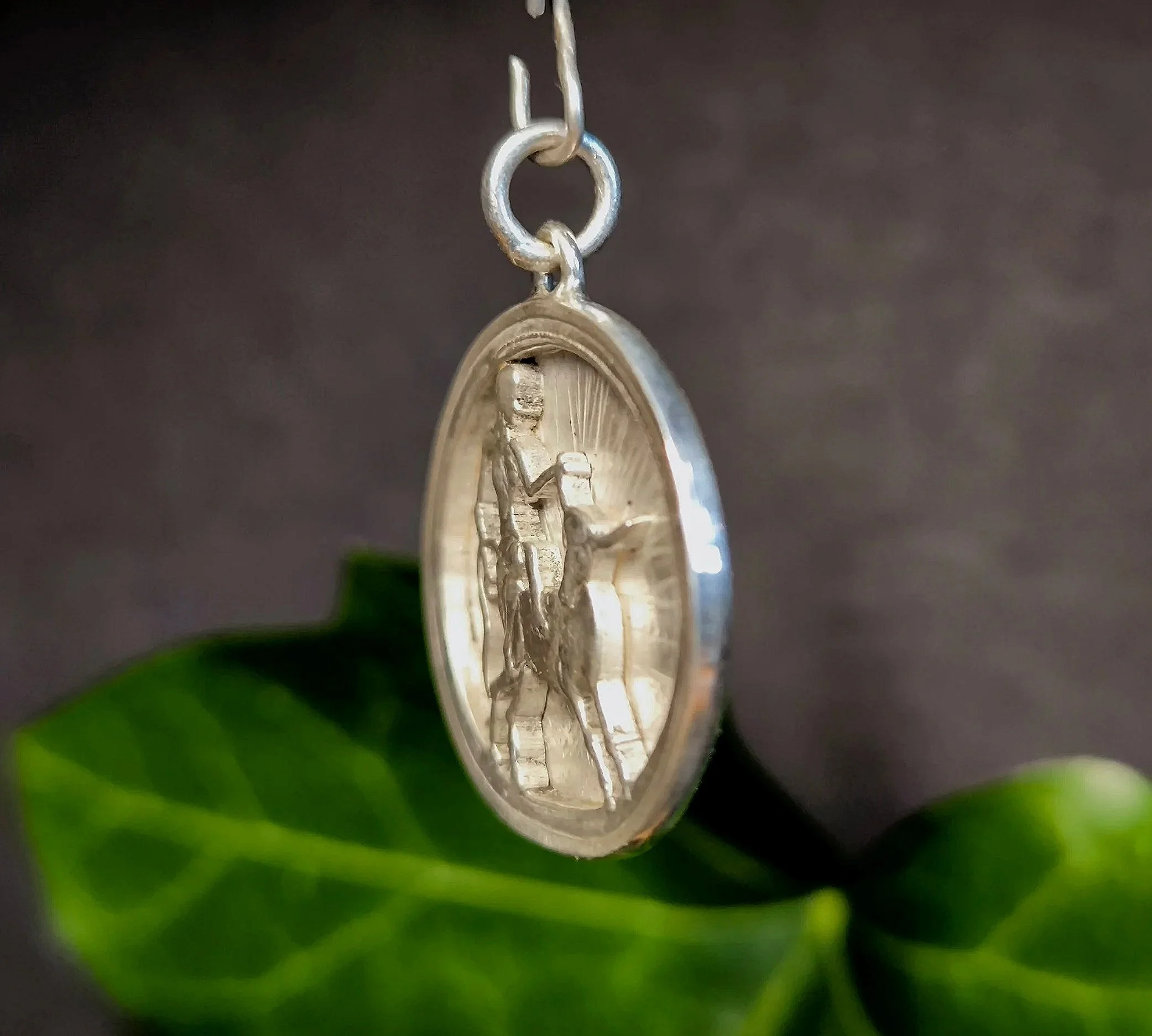 Kettenanhänger Europa, Unikat aus Silber