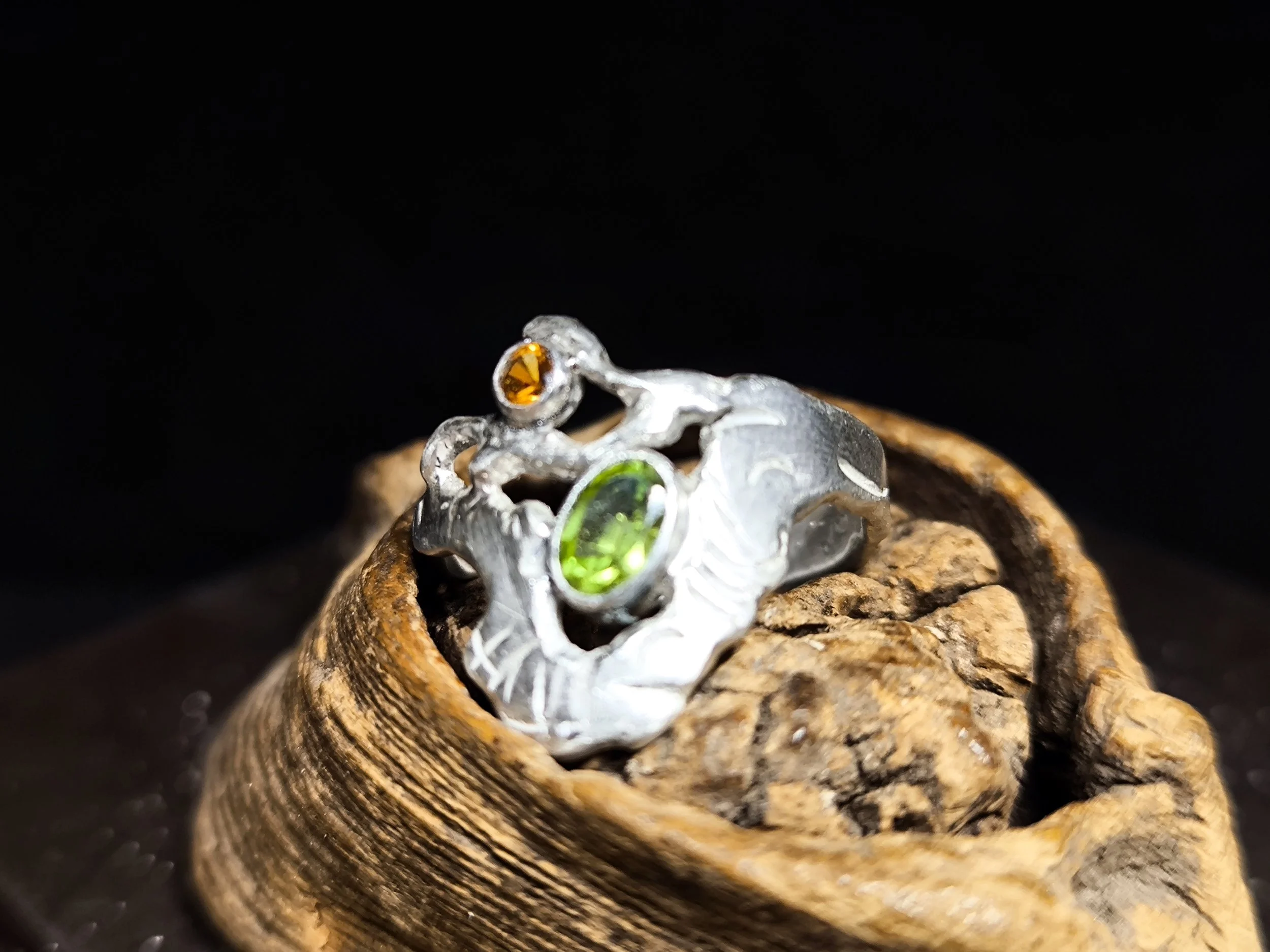 Silberring Schmiegsamer Ast