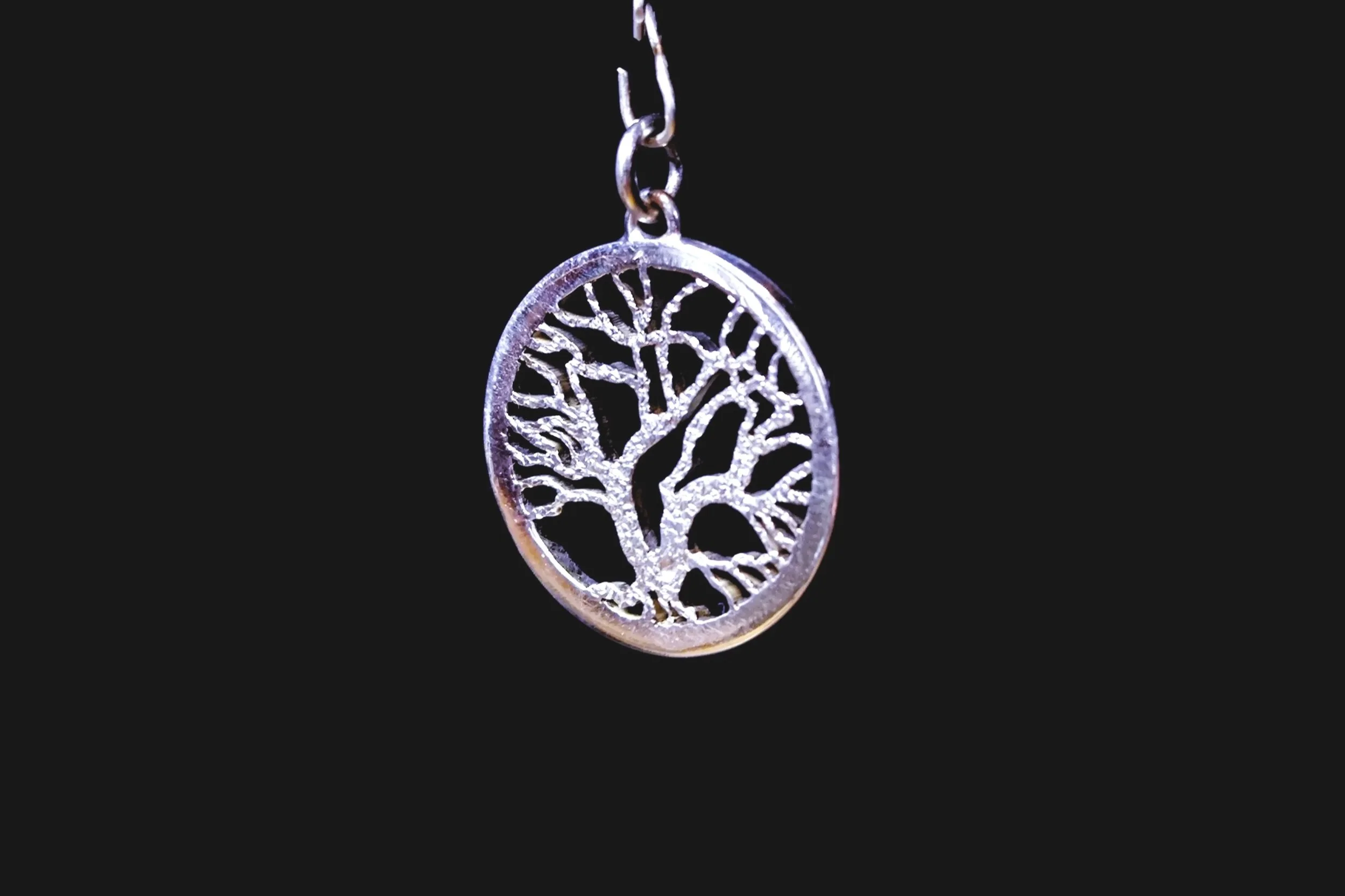 Silberbaum, Kettenanhänger, Silber, Unikat