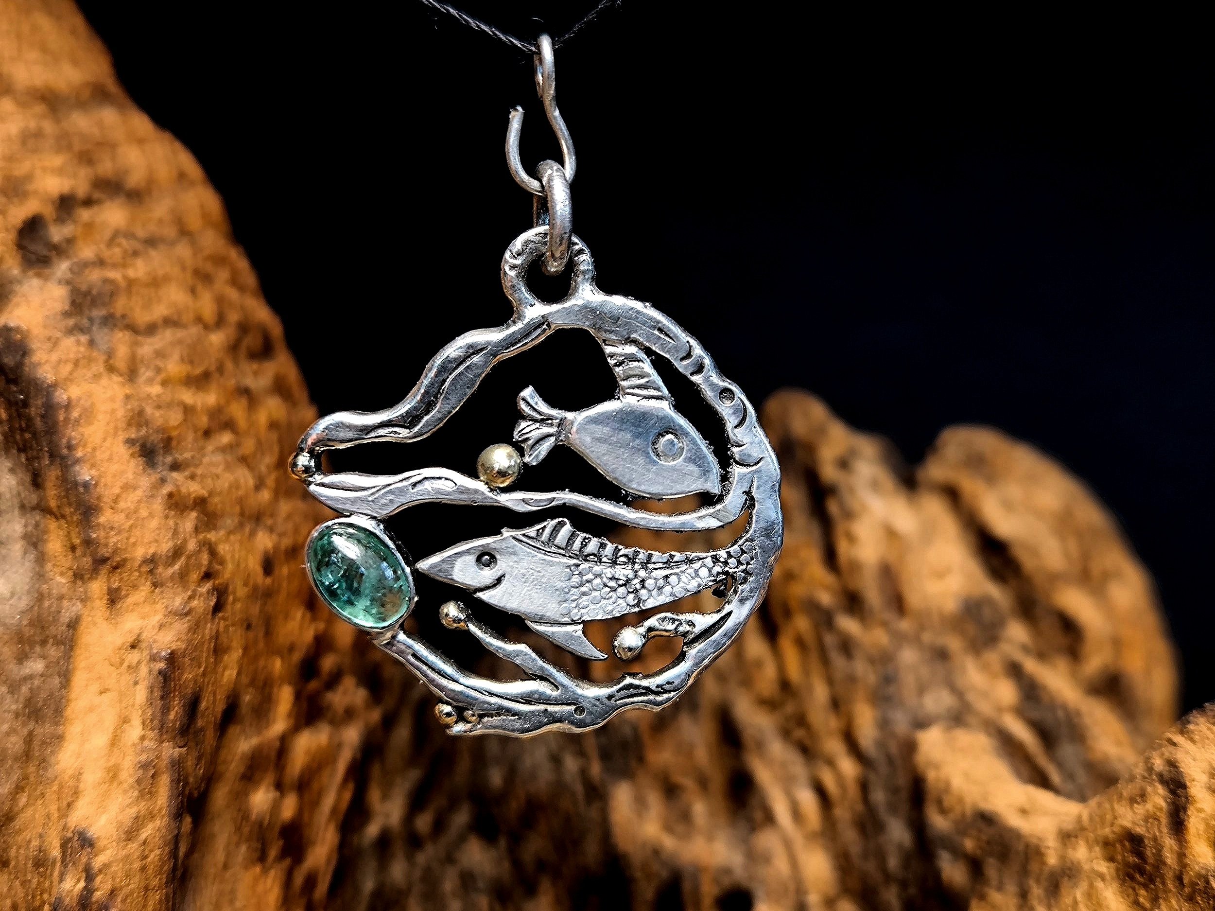 Sternzeichen Fisch, Unikatschmuck