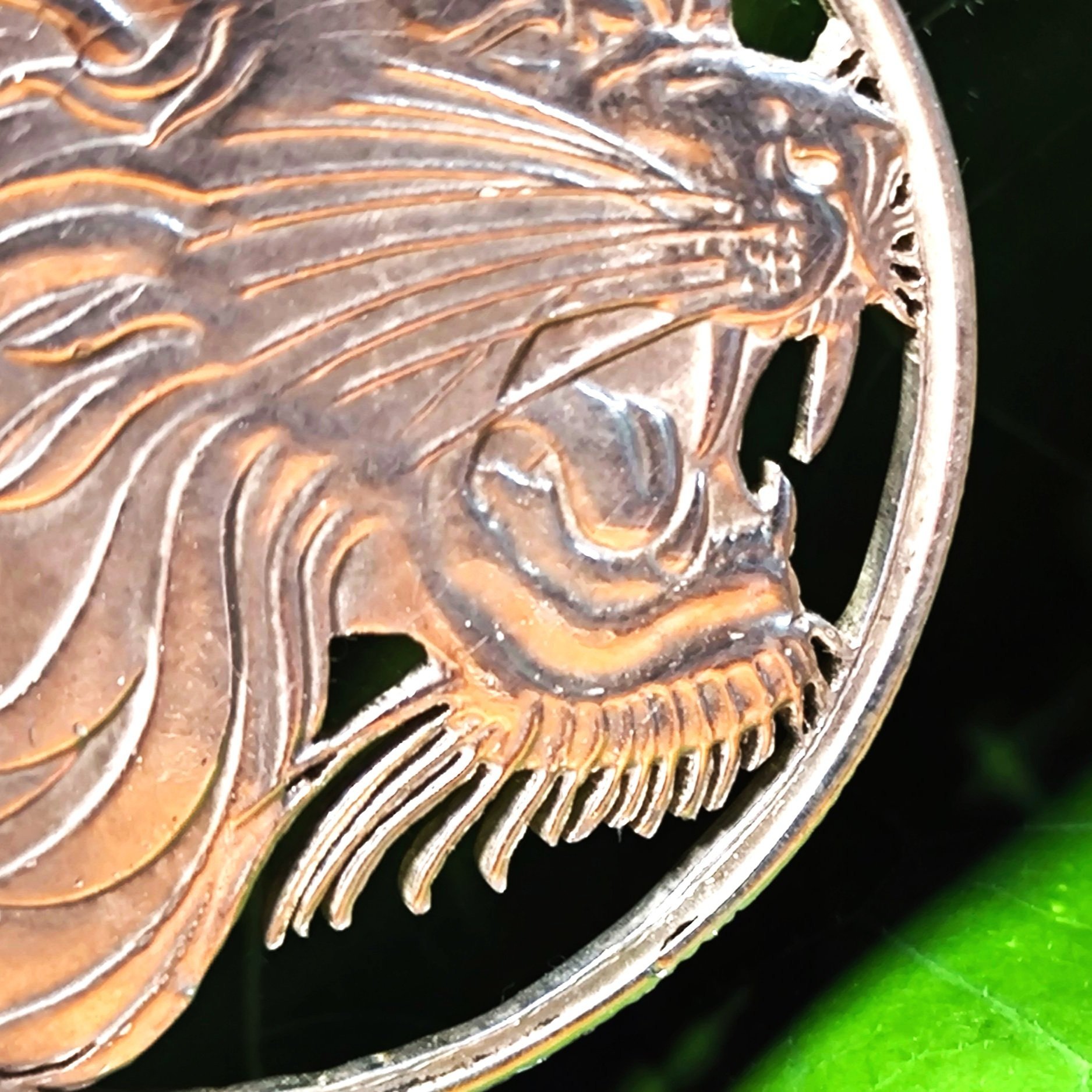 Ausgesäte Münzen, Sternzeichen Löwe, Silber