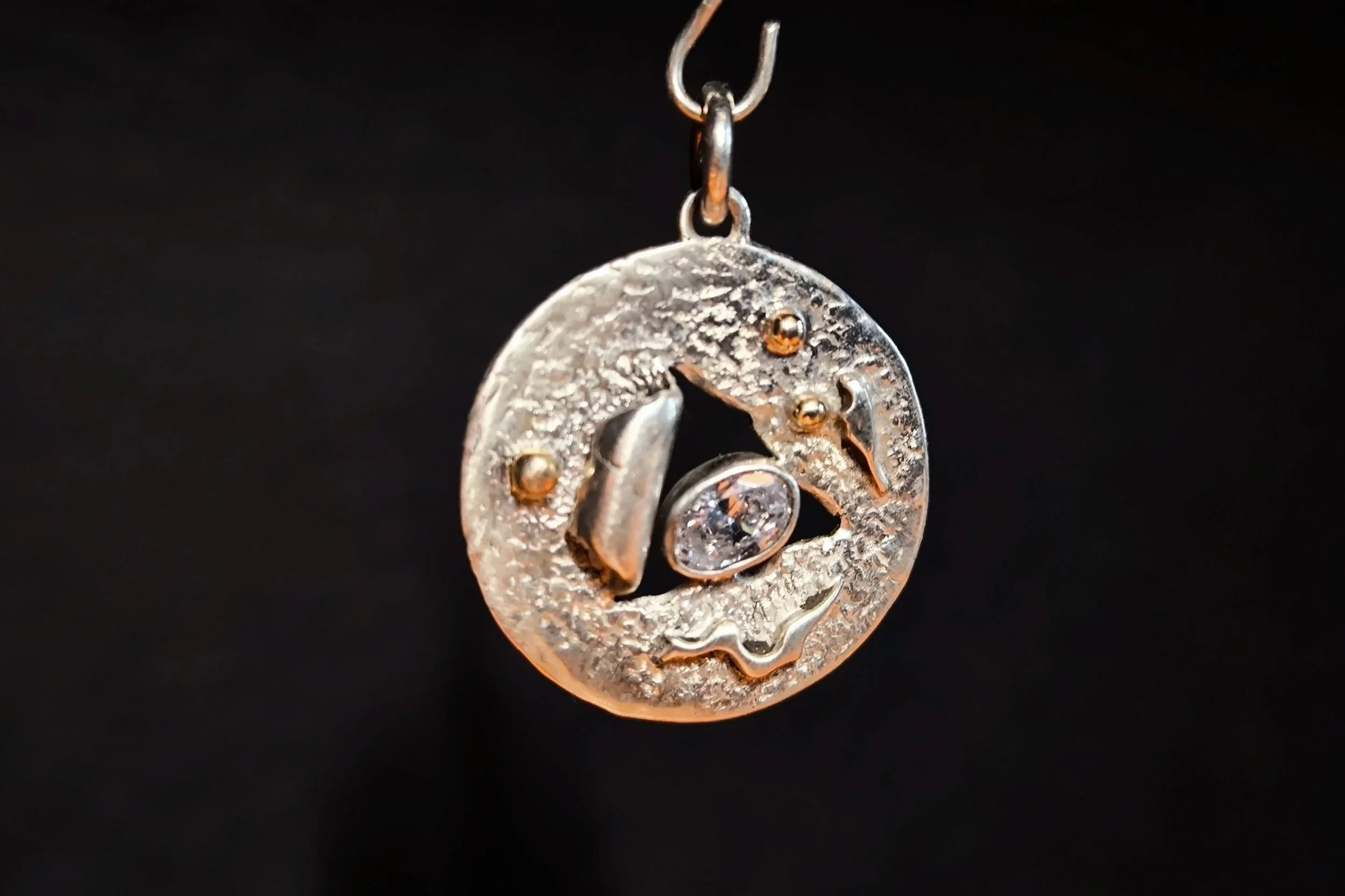 Kettenanhänger Funkelnder Einblick