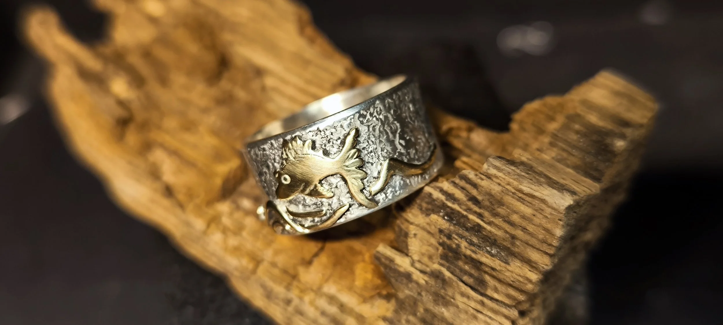 Ring Springender Fisch