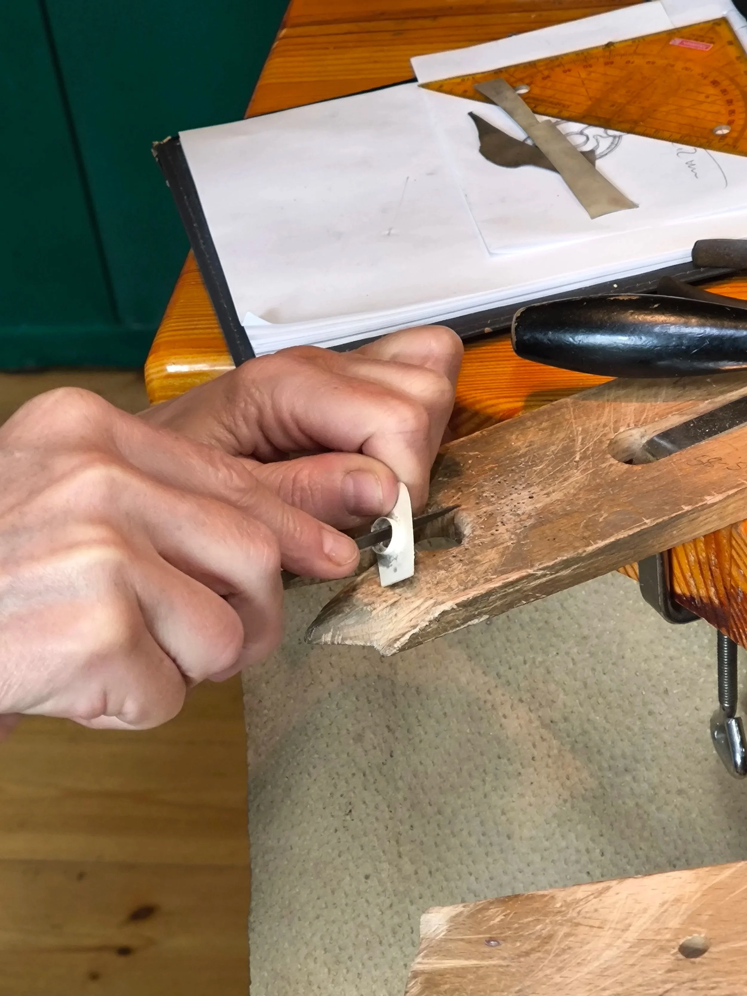 Workshop-Ringe schmieden, 18+19.10.2025 in 19339 Plattenburg