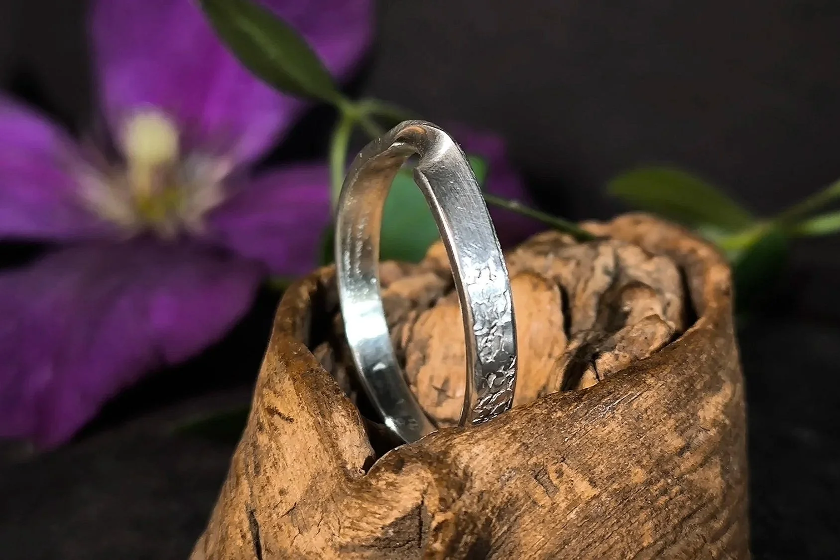 Silberring, Möbiusband, Silberschmiede-Eigen-Art