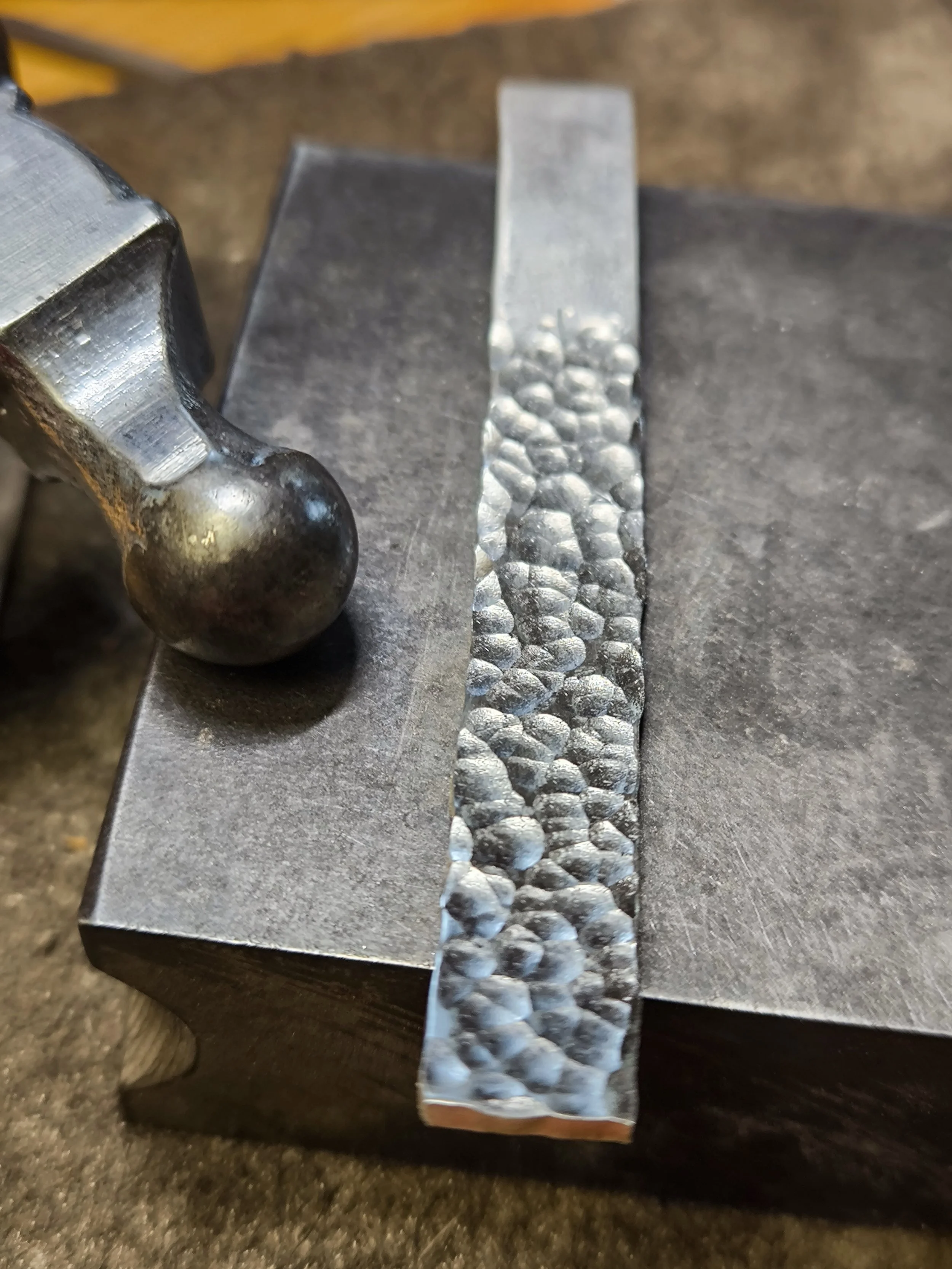 Hammerschlag Ring selber machen, Workshops