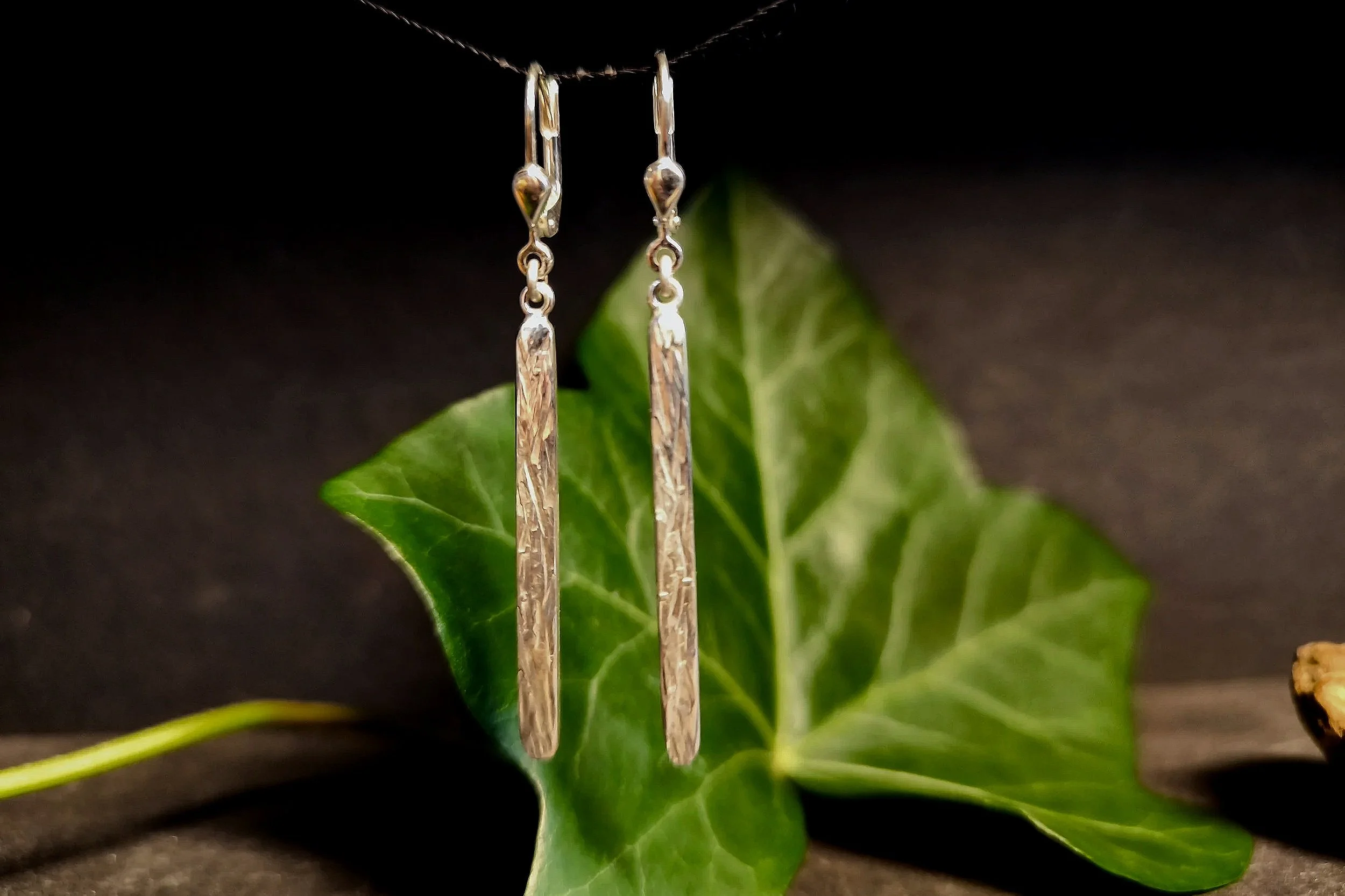 Ohrhänger Strukturierte Stäbchen