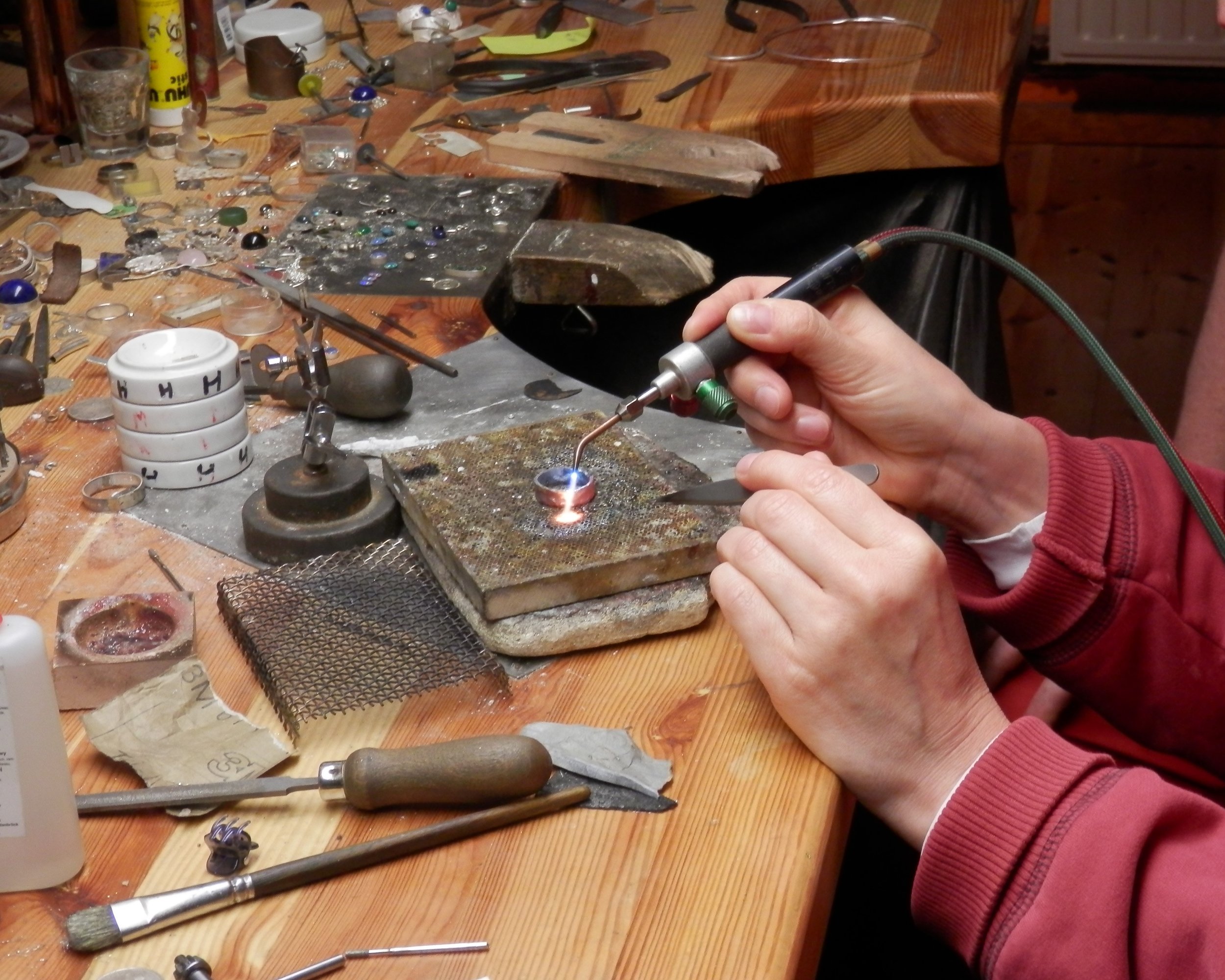 27.6.-28.6.2026 Ringe schmieden, Workshop, Janet Schmock