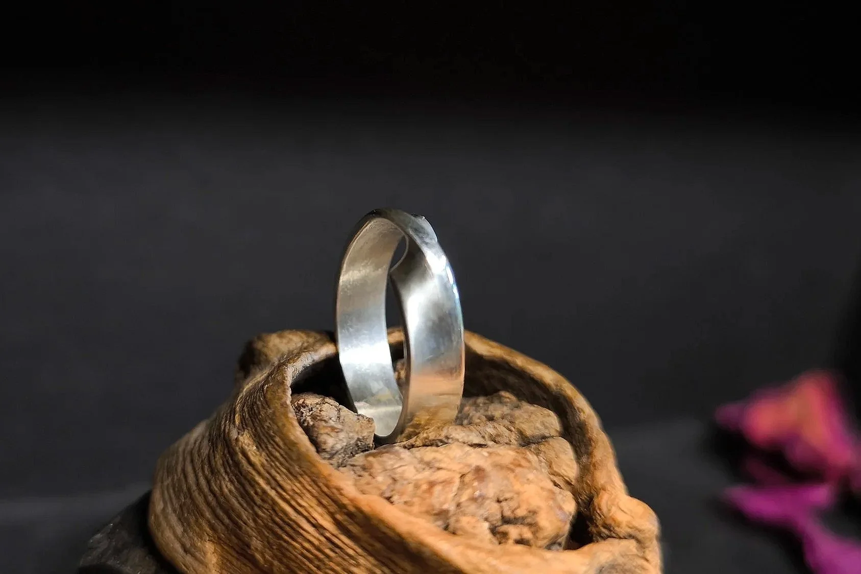 Silberring Möbiusband