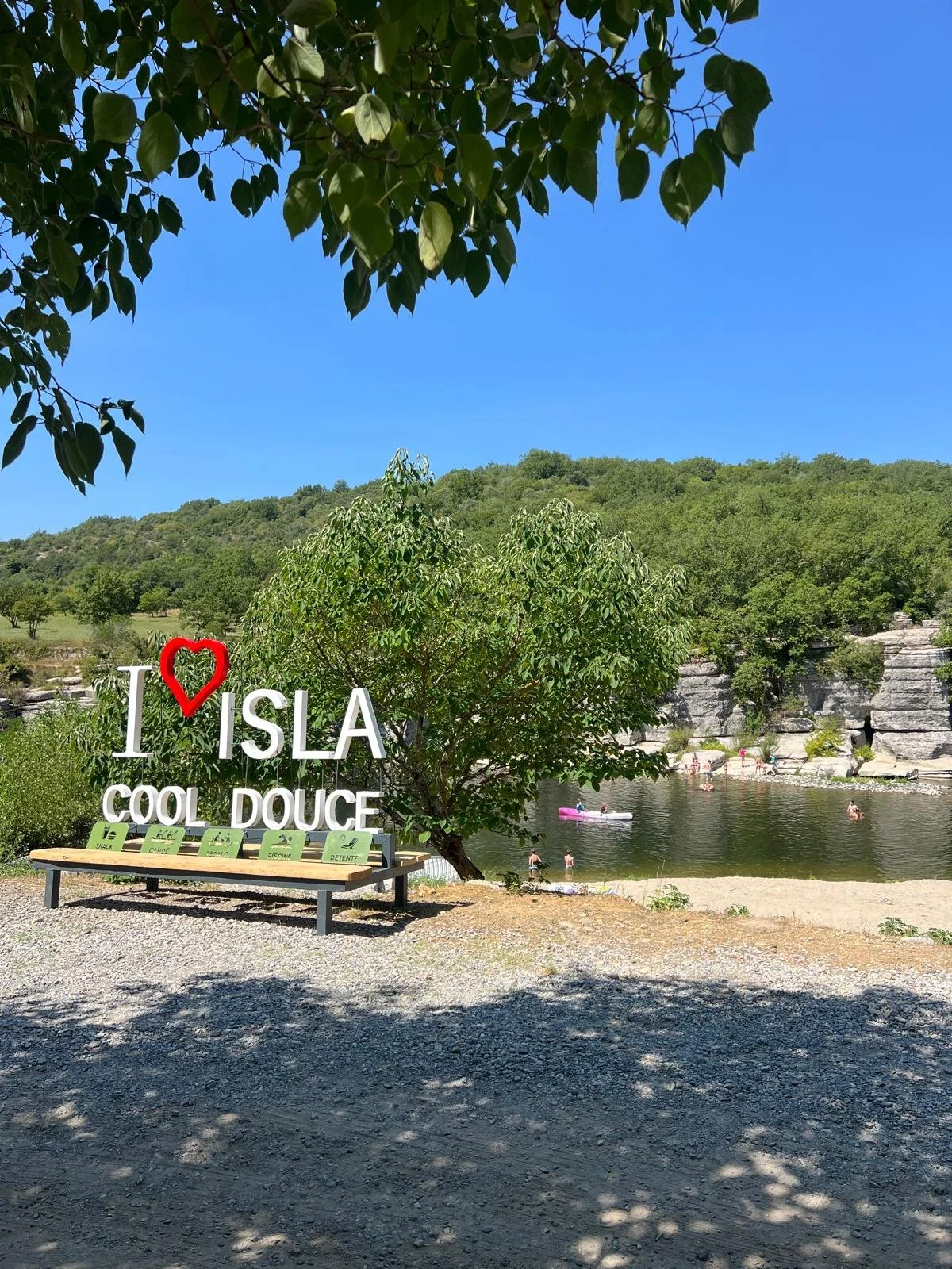 Isla Cool Douce in de Ardèche: onze ervaring met kinderen