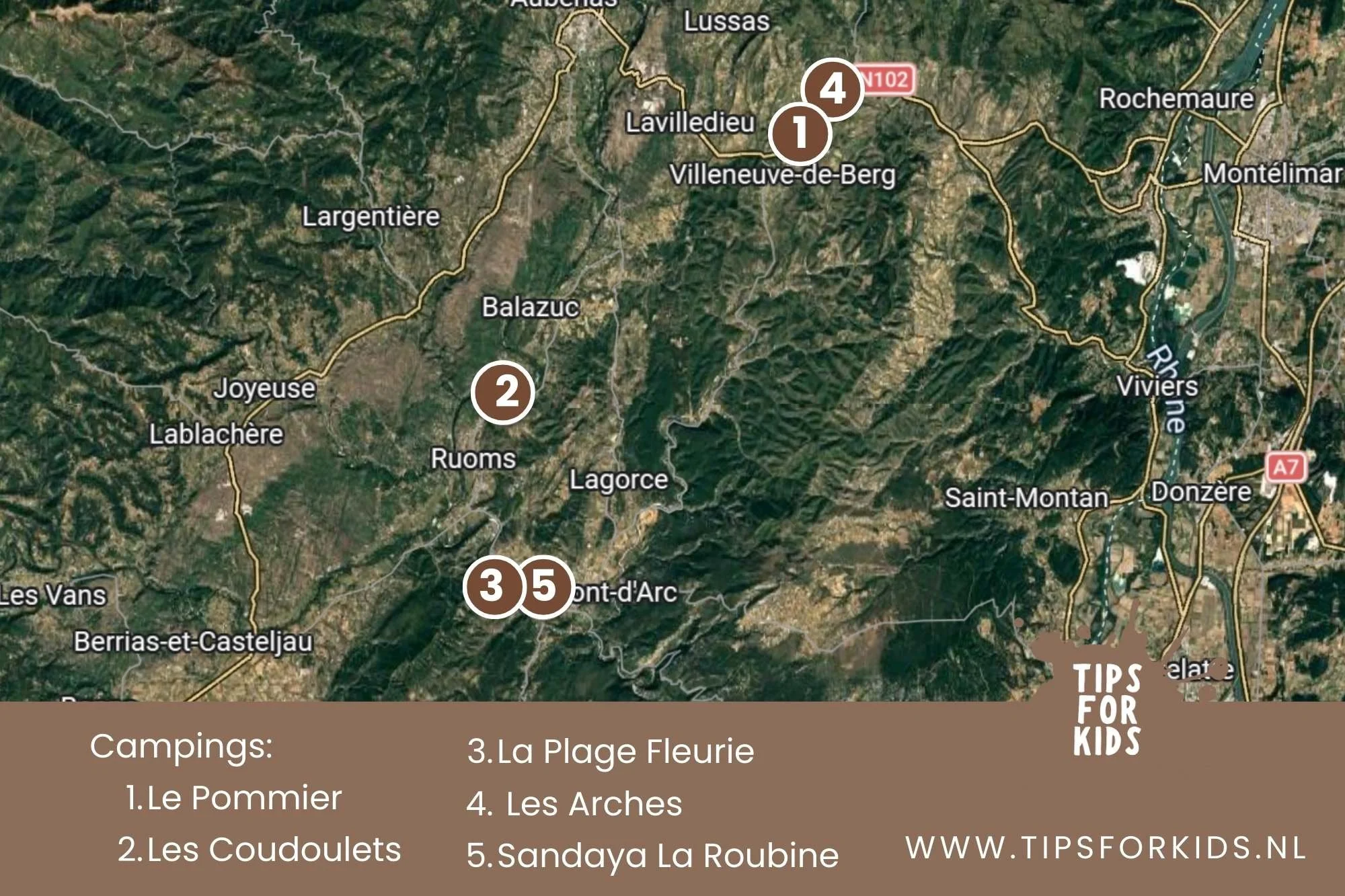 Beste campings Ardèche met zwembad