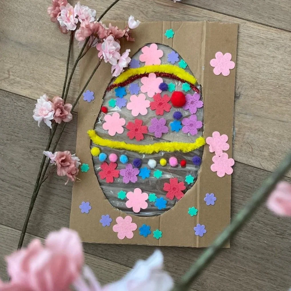 Makkelijke Pasen knutsels voor kleuters en peuters