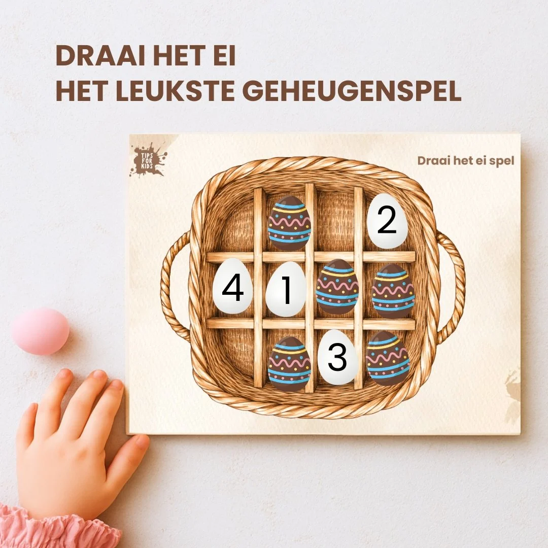Draai het ei paasspel