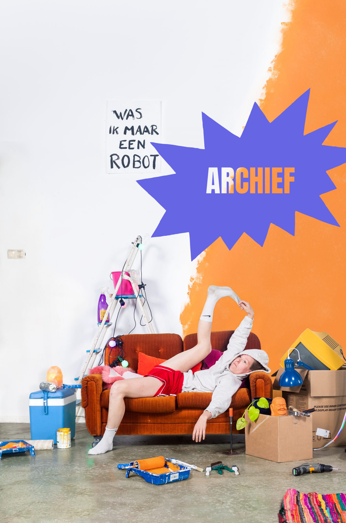 WAS IK MAAR EEN ROBOT
