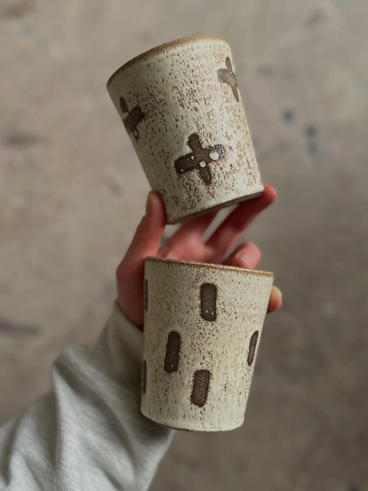 What an amazing first firing of the year for me! Many new experiments and ideas I got to try this month ✨

#pottery #ceramics #cup #potterystudio #clay