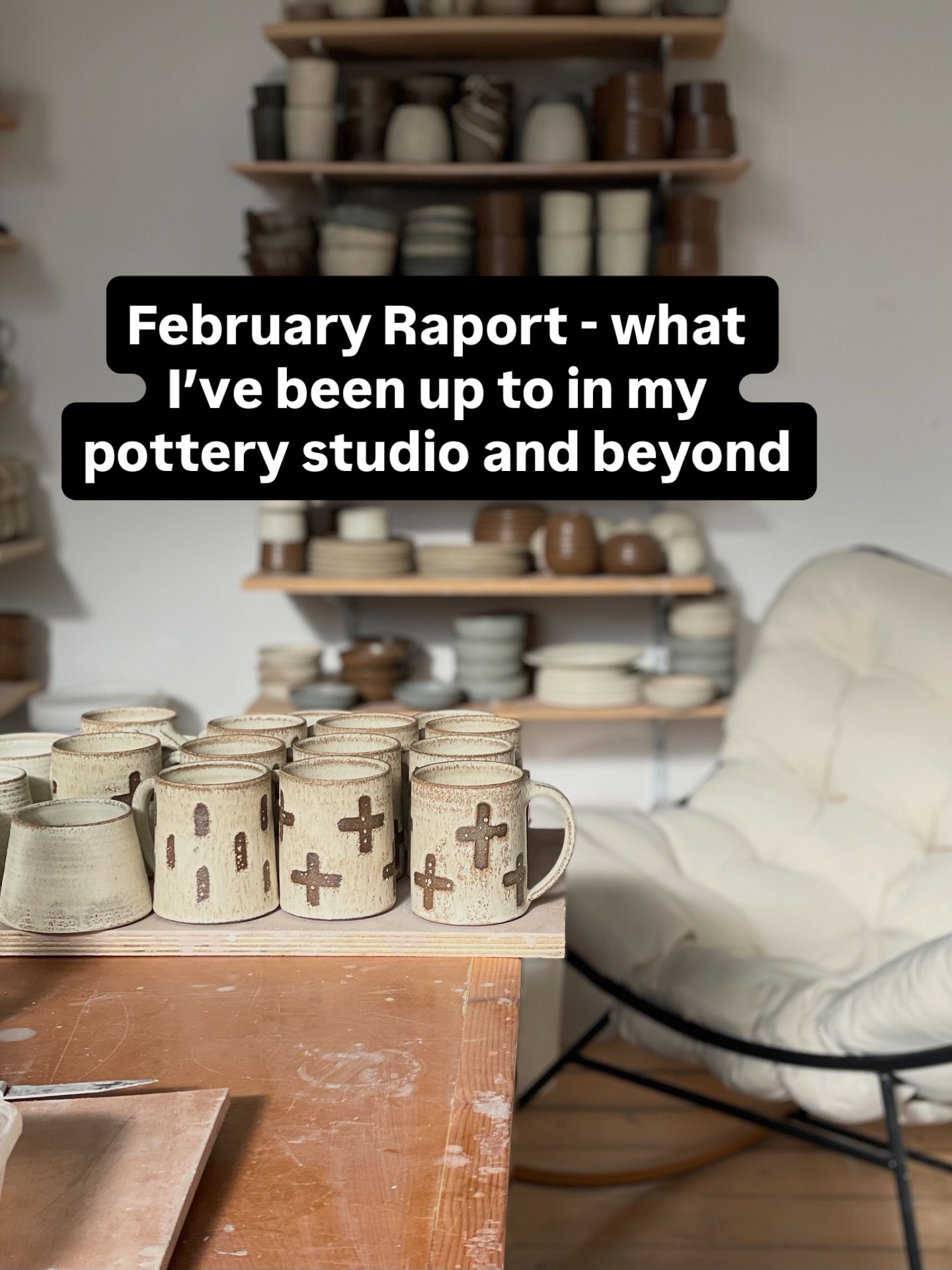 Studio life has been a bit of a whirlwind lately. We&rsquo;re already halfway through March but I&rsquo;m finally coming up for air long enough to look back at everything February held.

#pottery #potterystudio #ceramics #potterslife #handmade