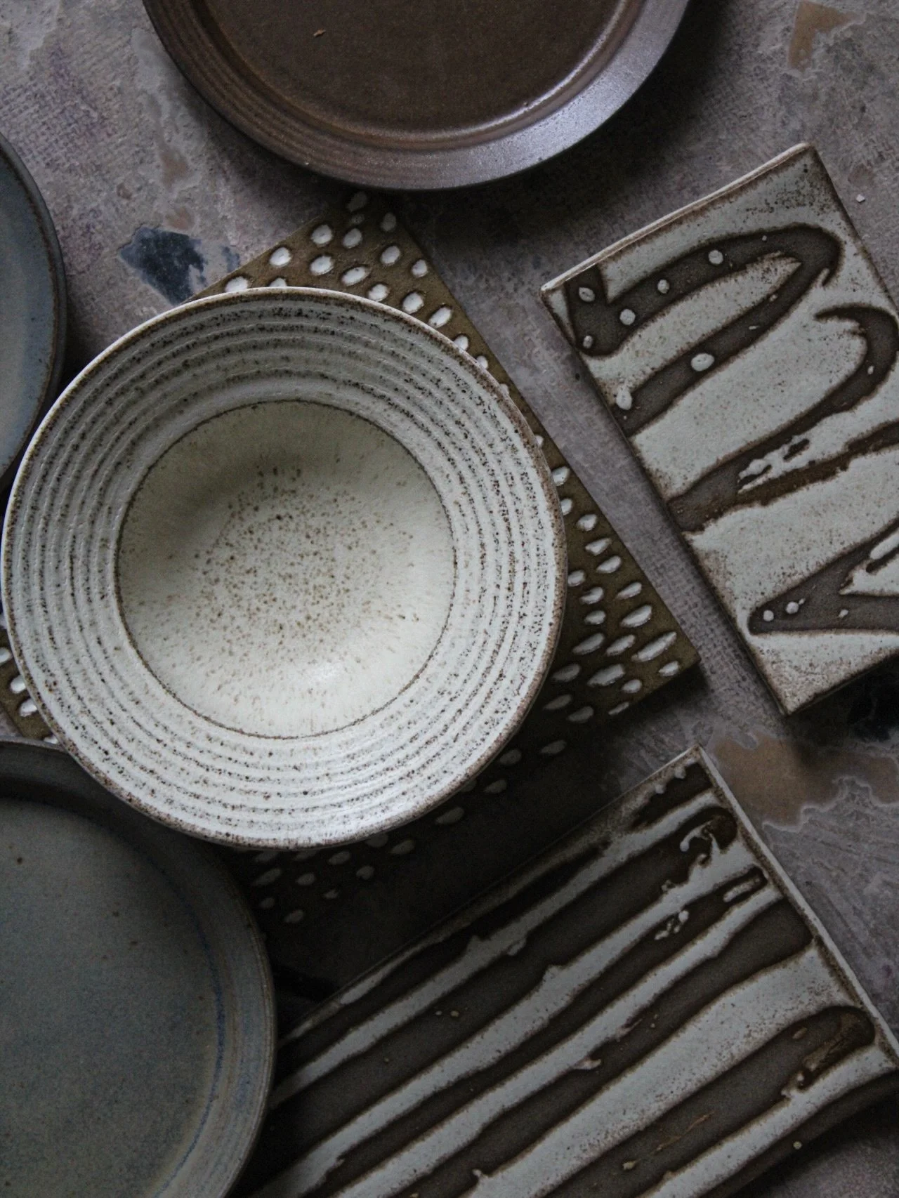 Bits and bobs, hand built and thrown. 

#ceramics #pottery #handmade #art #clay