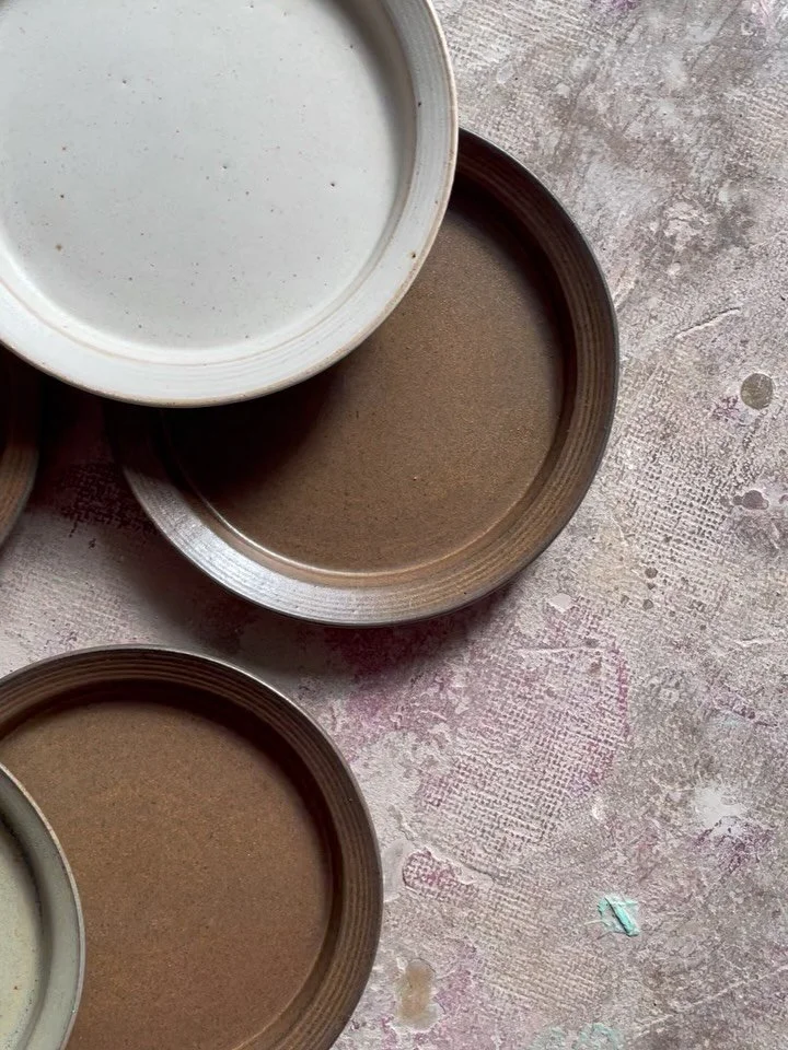 Side plates for my lovely customer. I didn&rsquo;t make these for ages! 

#pottery #ceramics #handmade #clay #art