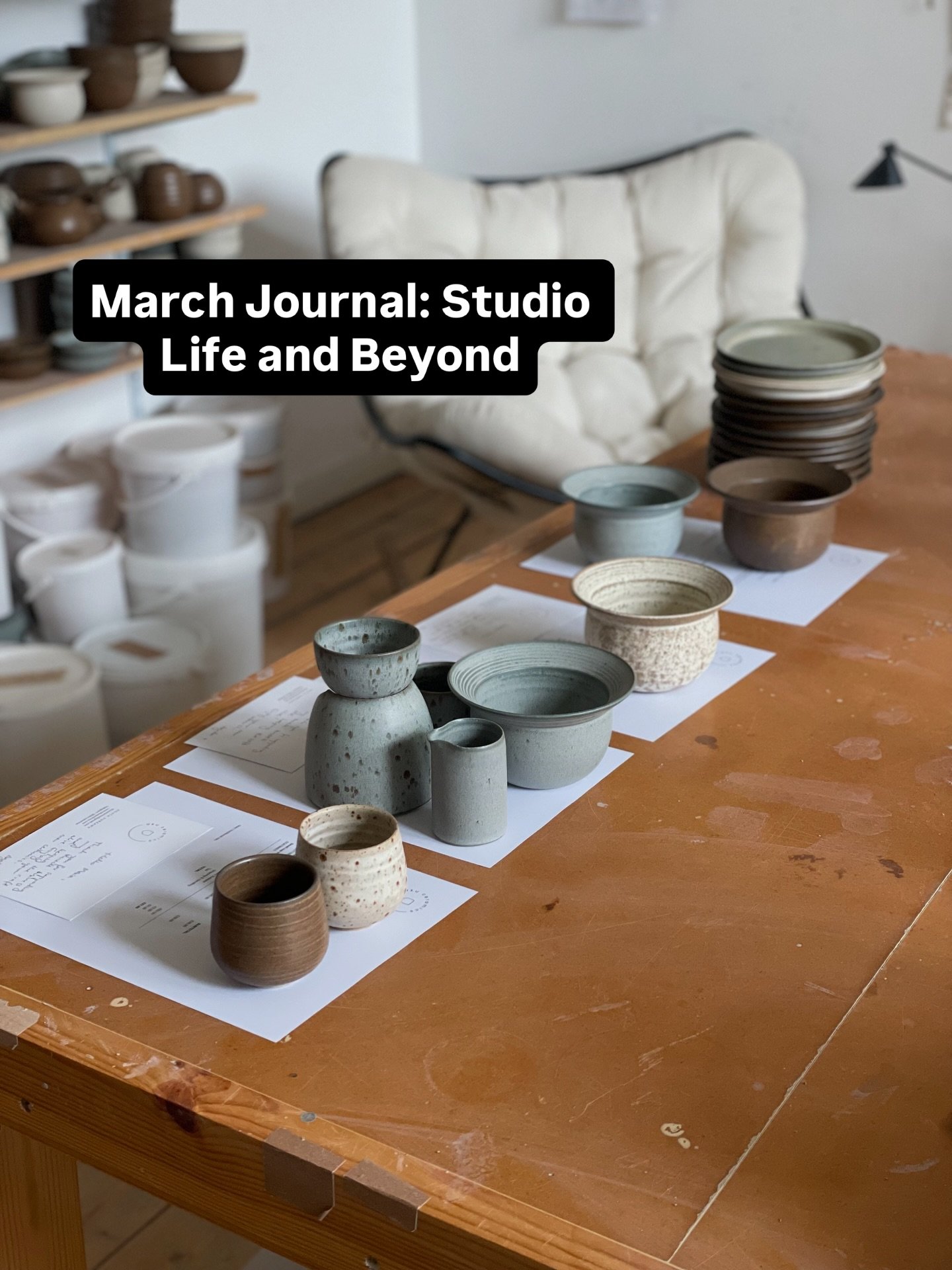March - done ☑️ 

#pottery #ceramics #potterystudio #handmade #art