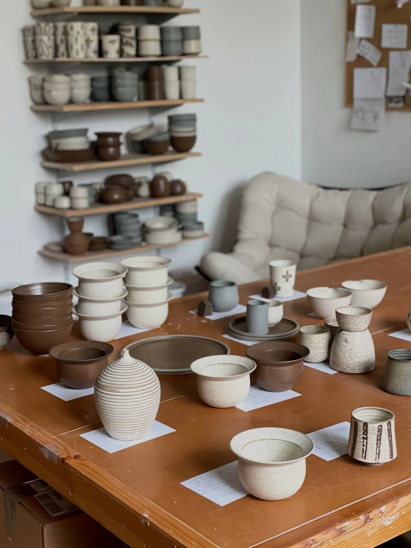 Thank you so much for all of your orders! I&rsquo;ve just taped up the last parcel, and they are all set for collection tomorrow or Monday. You&rsquo;ll receive your tracking information shortly. I loved seeing almost all the mushroom bowls going out