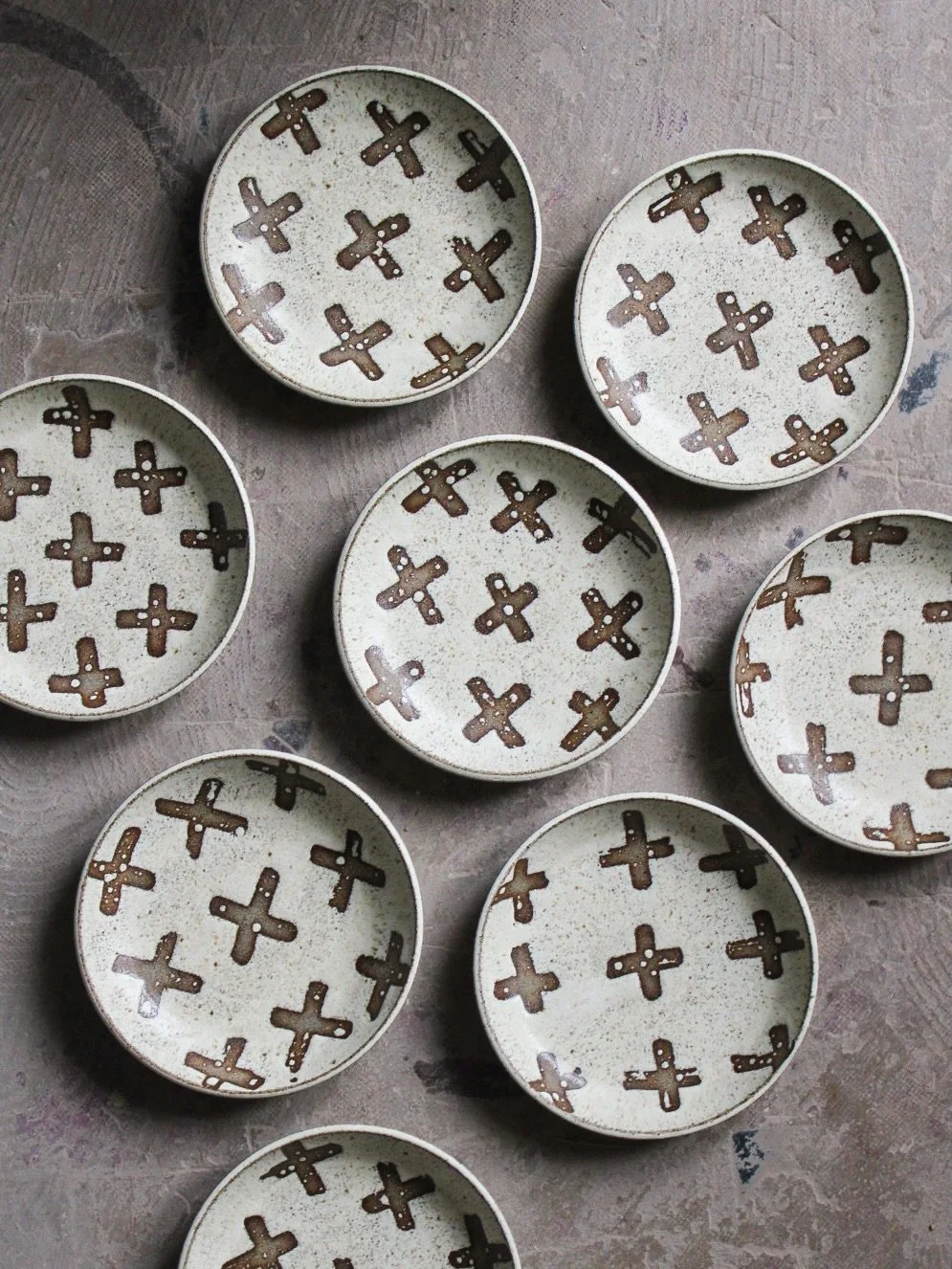 XXX plates are back! I&rsquo;m bringing a fresh batch of these with me to Potfest at Scone Palace from June 12th&ndash;14th. Who&rsquo;s planning to visit the grounds this year?

There is something so special about seeing these pieces lined up togeth