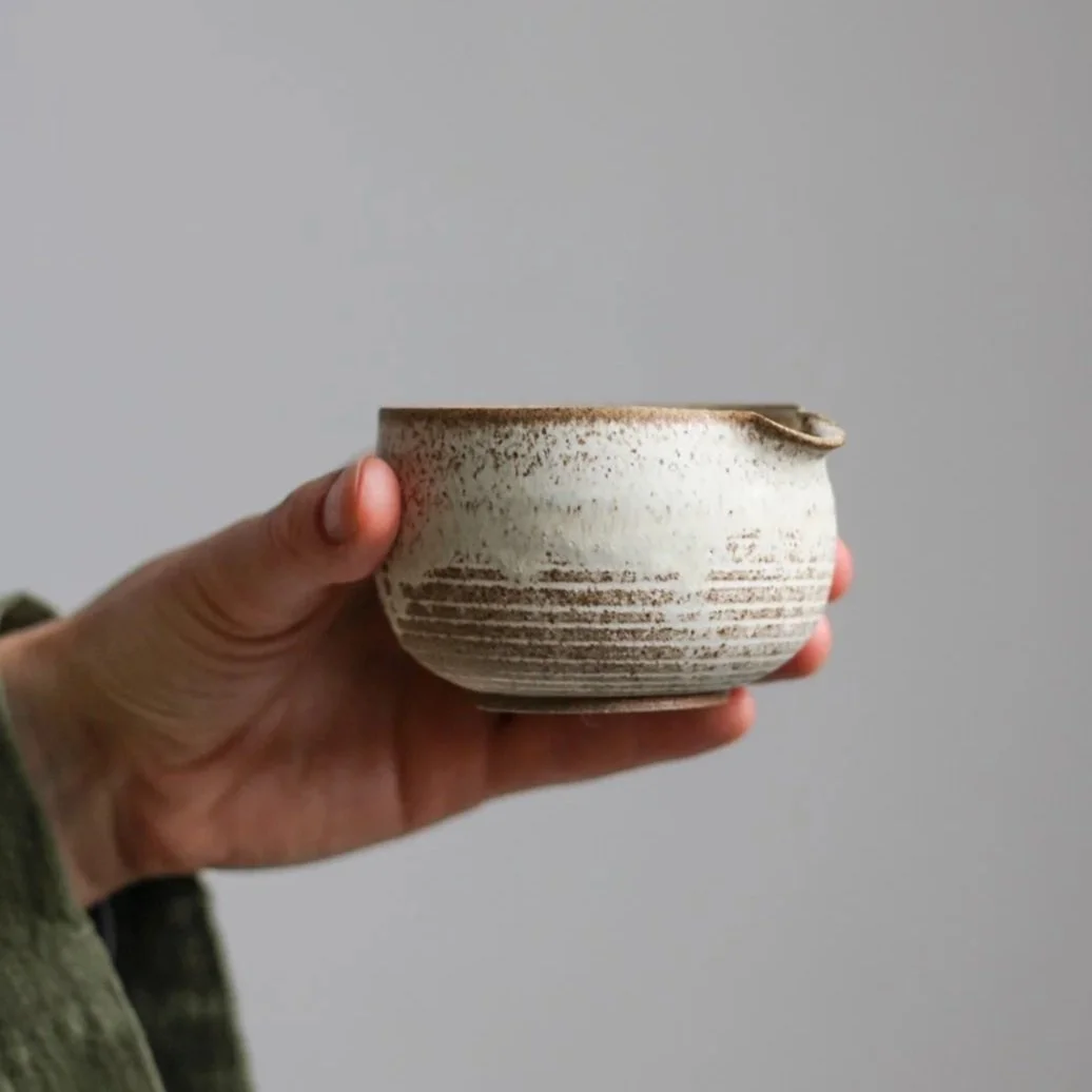Pouring Jug in Textured Dune (type II)