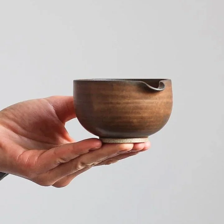 Pouring Jug in Textured Tamba