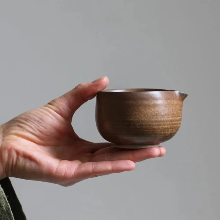 Pouring Jug in Textured Tamba