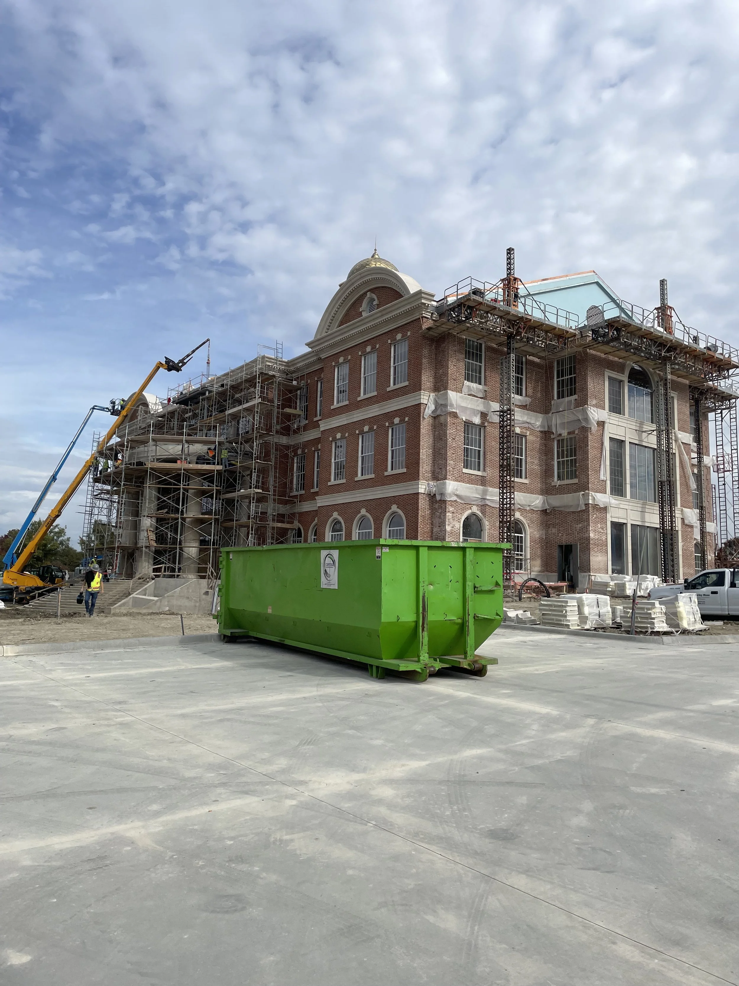 30yrd Construction and Demolition Dumpster Dallas