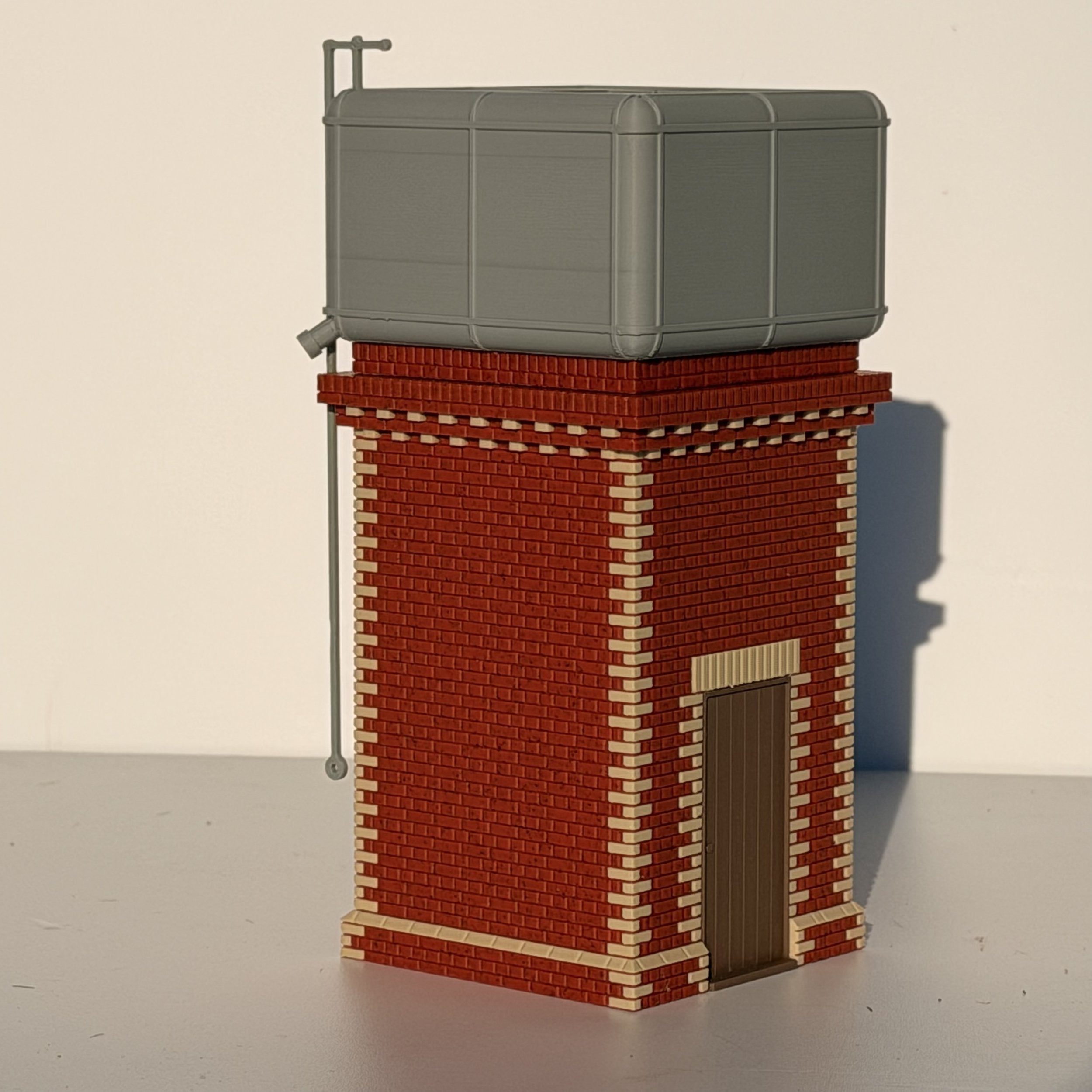 Polychrome Brick Water Tower