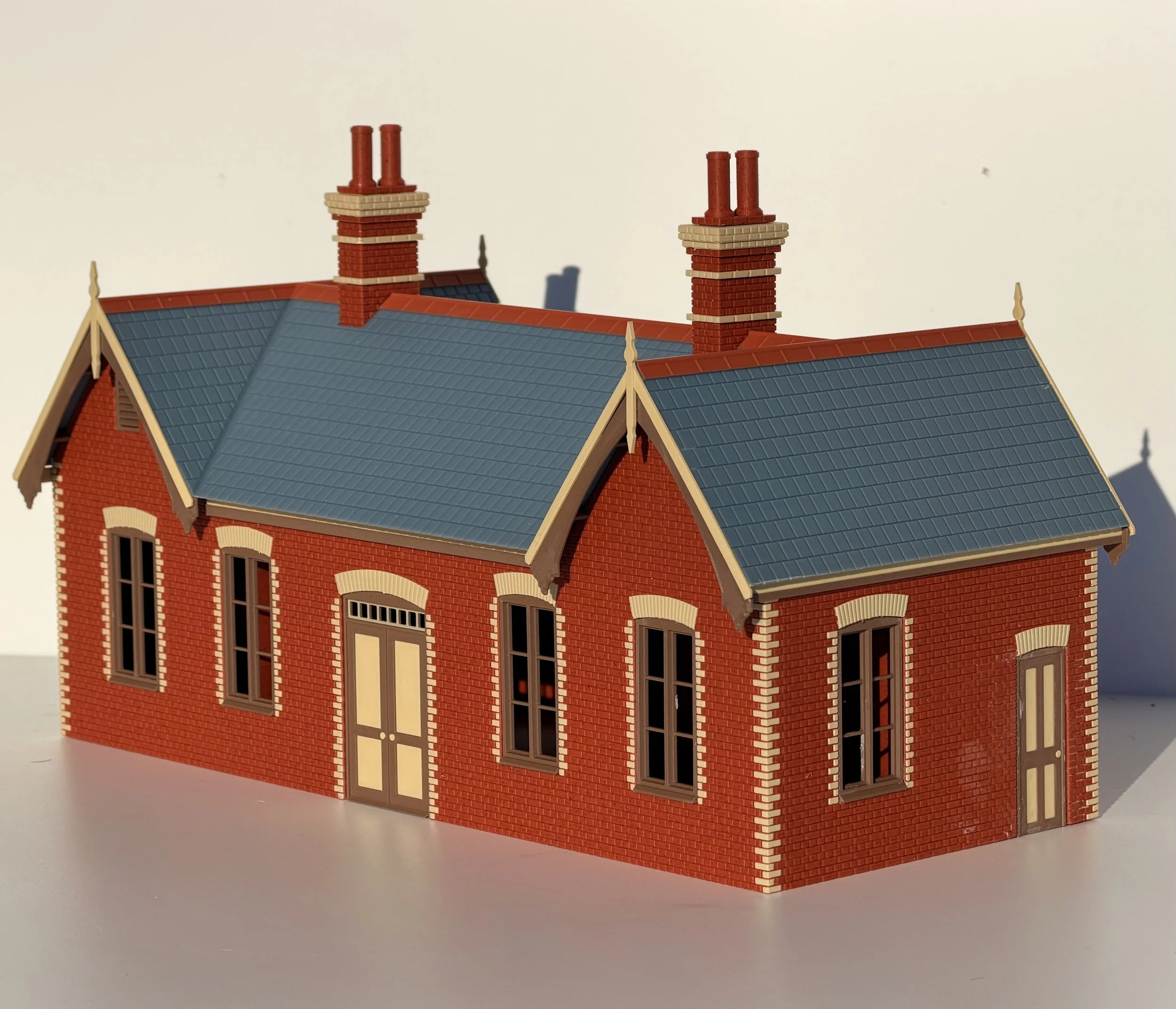 Polychrome Victorian station Building