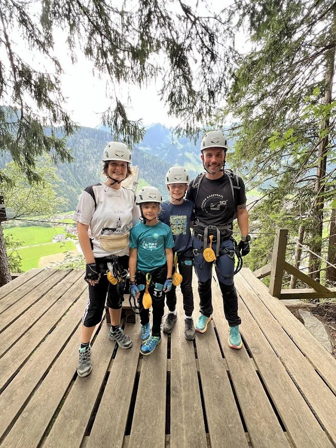 Familie Klettersteig Zillertal