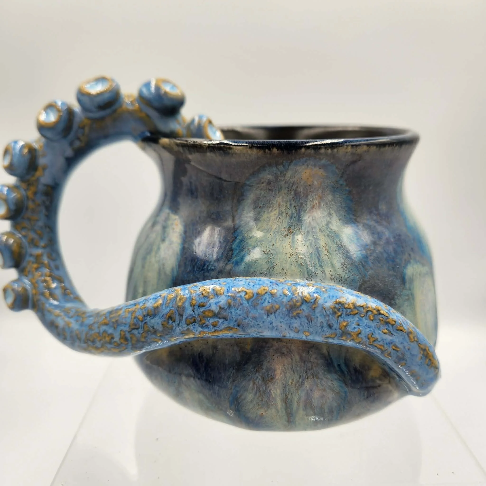 16oz Stoneware Tentacle Mug # 10