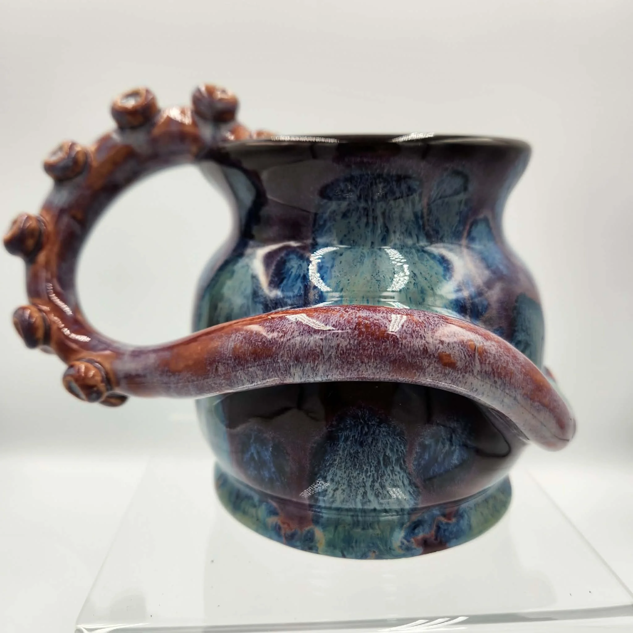 15 oz Stoneware Tentacle Mug #3