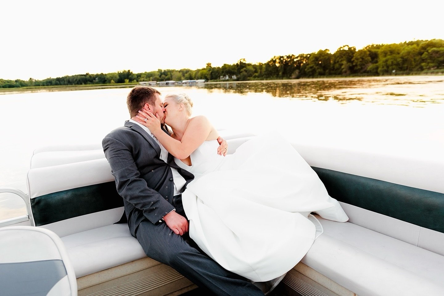 Stealing moments away as newlyweds at sunset is one of the best parts of the wedding day &mdash; after all the hustle and bustle and celebration, the quiet, intimate moments alone with your new hubby are the BEST! (And makes for the best photos!!) 


