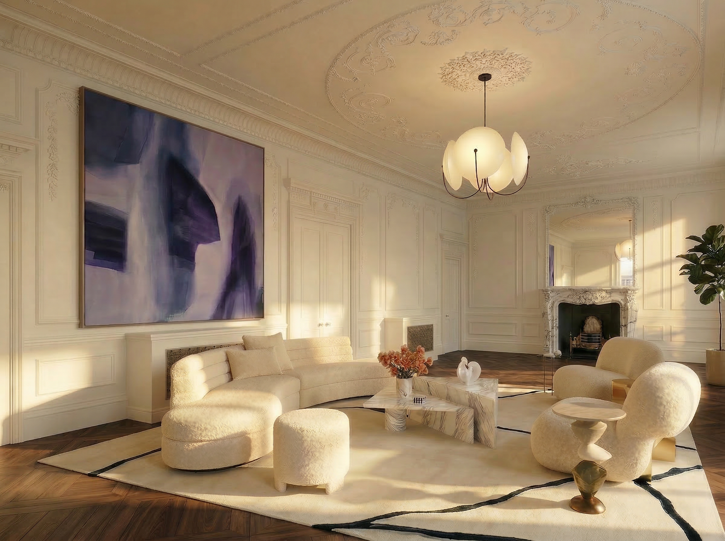 Firefly_GeminiFlash_make floor browner and sharpen mouldings and florals on ceiling and walls 99797.png