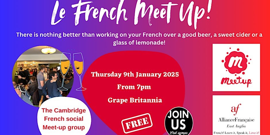 Le French Meet Up in Cambridge!
