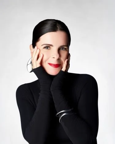 chic woman in her early 50s