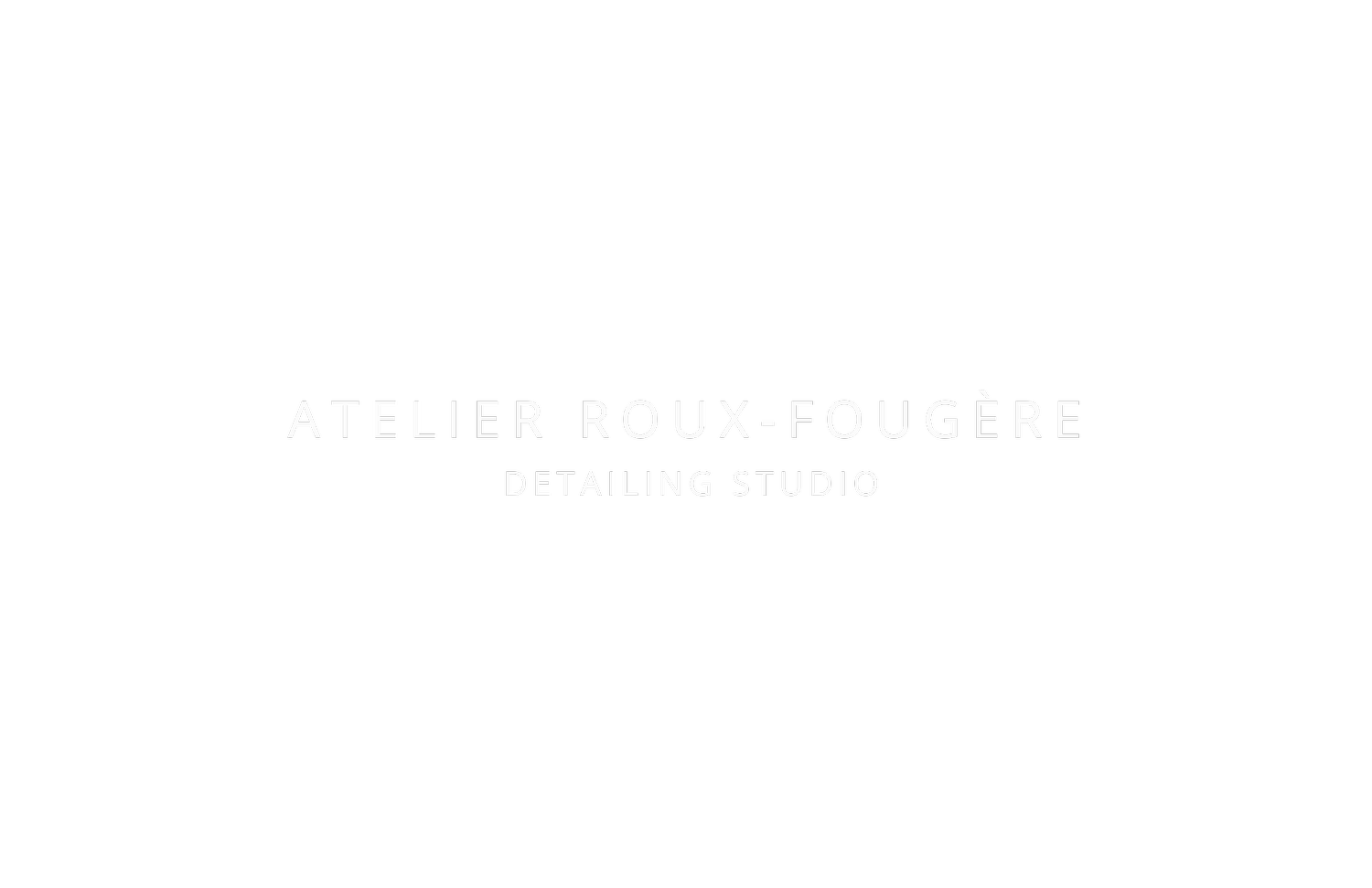 ATELIER ROUX FOUGÈRE - DETAILING STUDIO