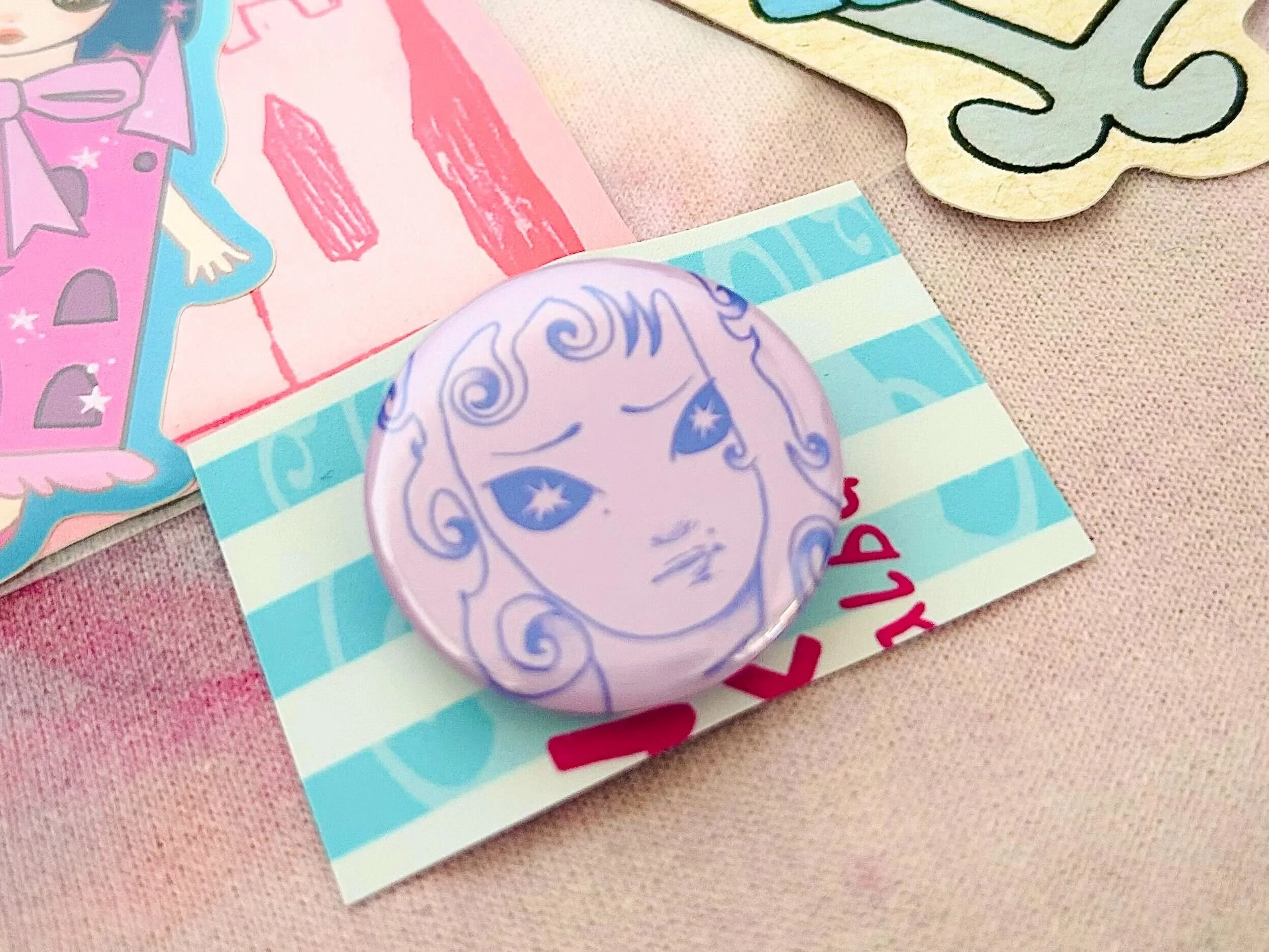 Purple Girl Badge